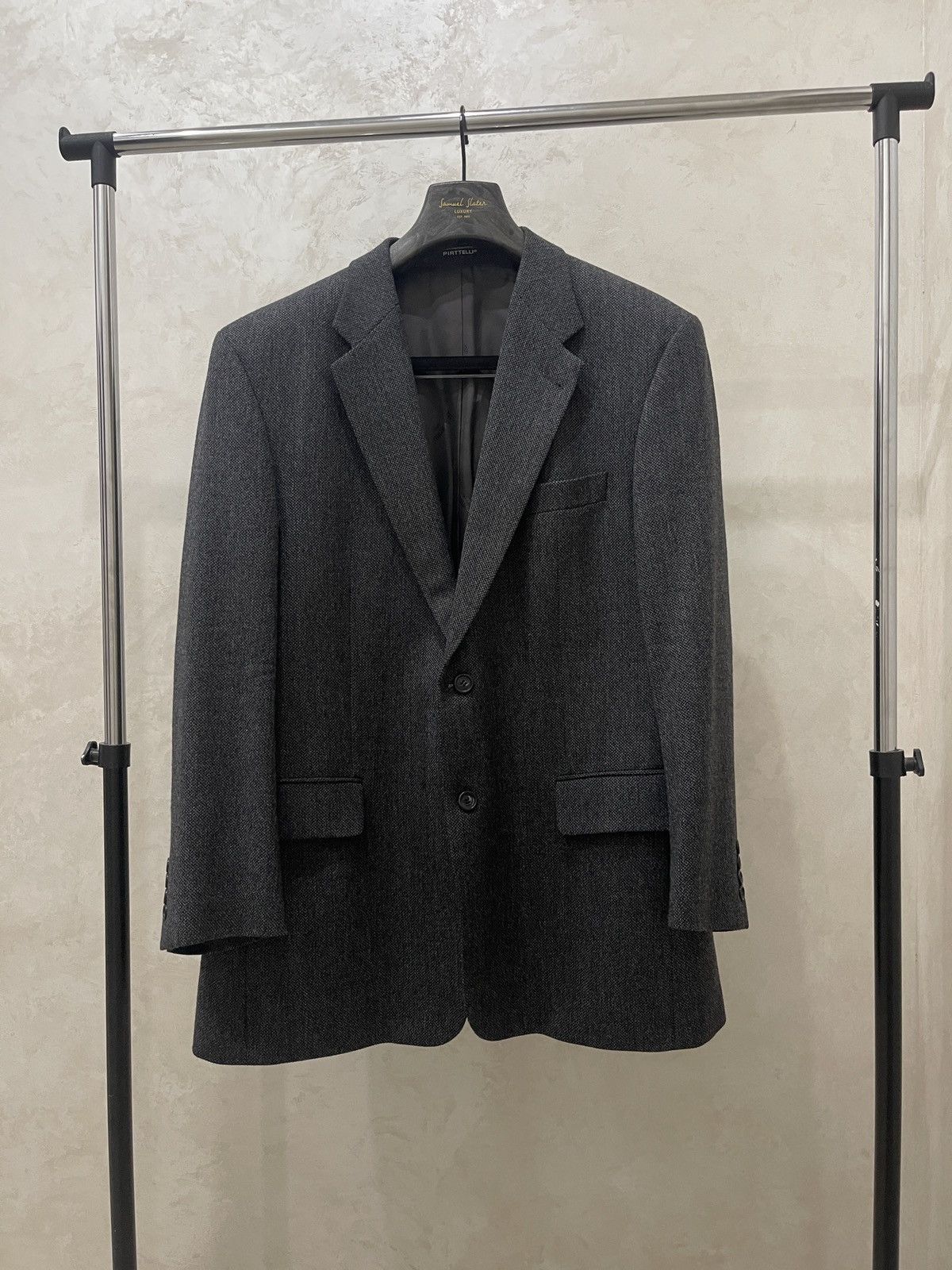 Piattelli Piattelli wool blazer vintage sport coat/classic jacket Size 48R - 1 Thumbnail