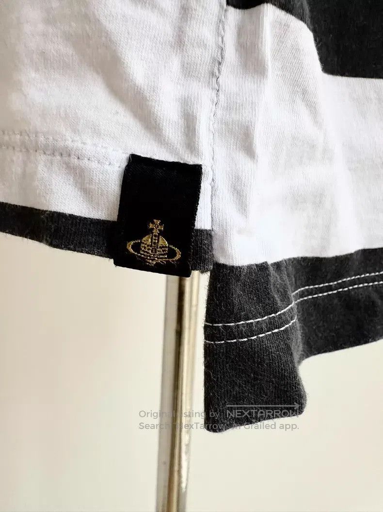 Vivienne Westwood Vivienne Westwood Vintage Black Striped Skull Short Sleeve Size M / US 6-8 / IT 42-44 - 5 Thumbnail