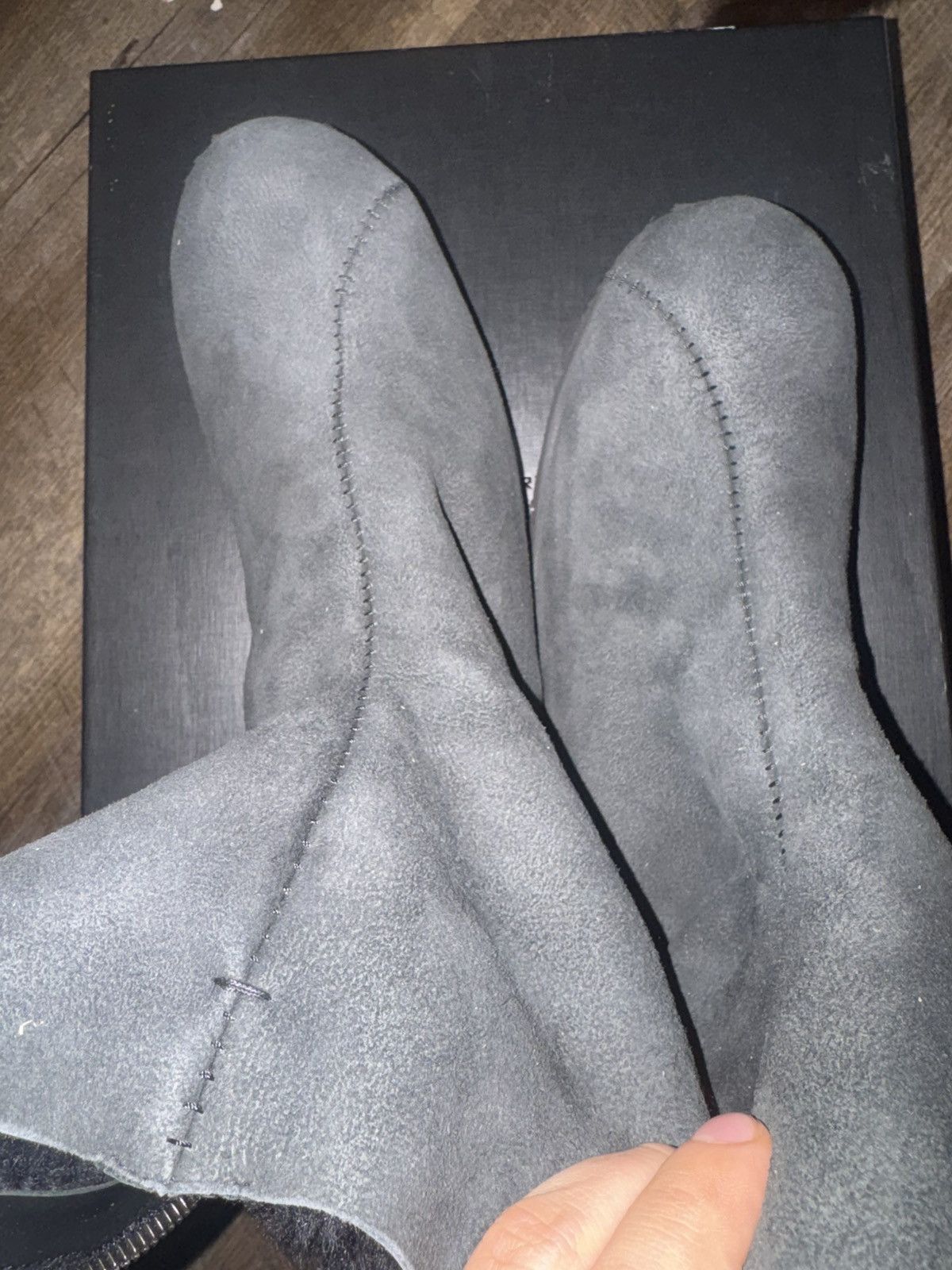 10sei0otto Sidezip creeper boots (like rick owens) Size US 9.5 / EU 42-43 - 5 Thumbnail