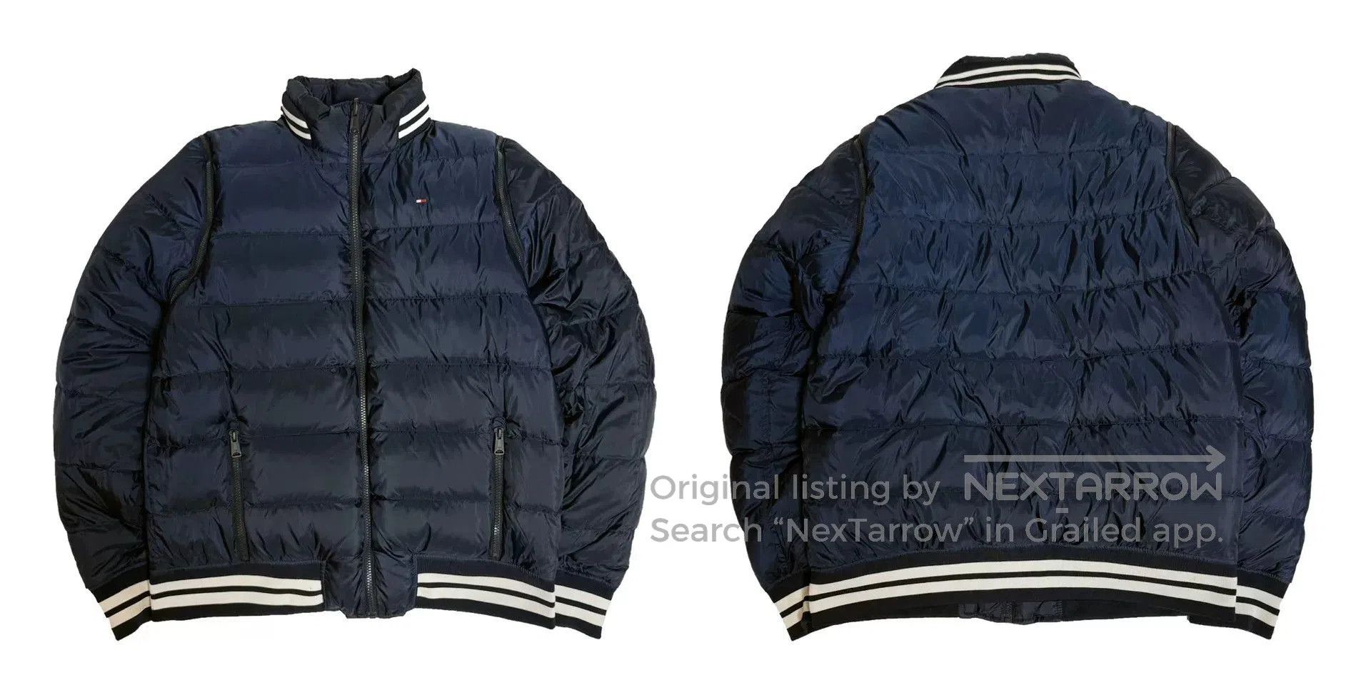 Tommy Hilfiger Tommy Hilfiger Vintage Reversible Down Jacket. Size US L / EU 52-54 / 3 - 6 Thumbnail