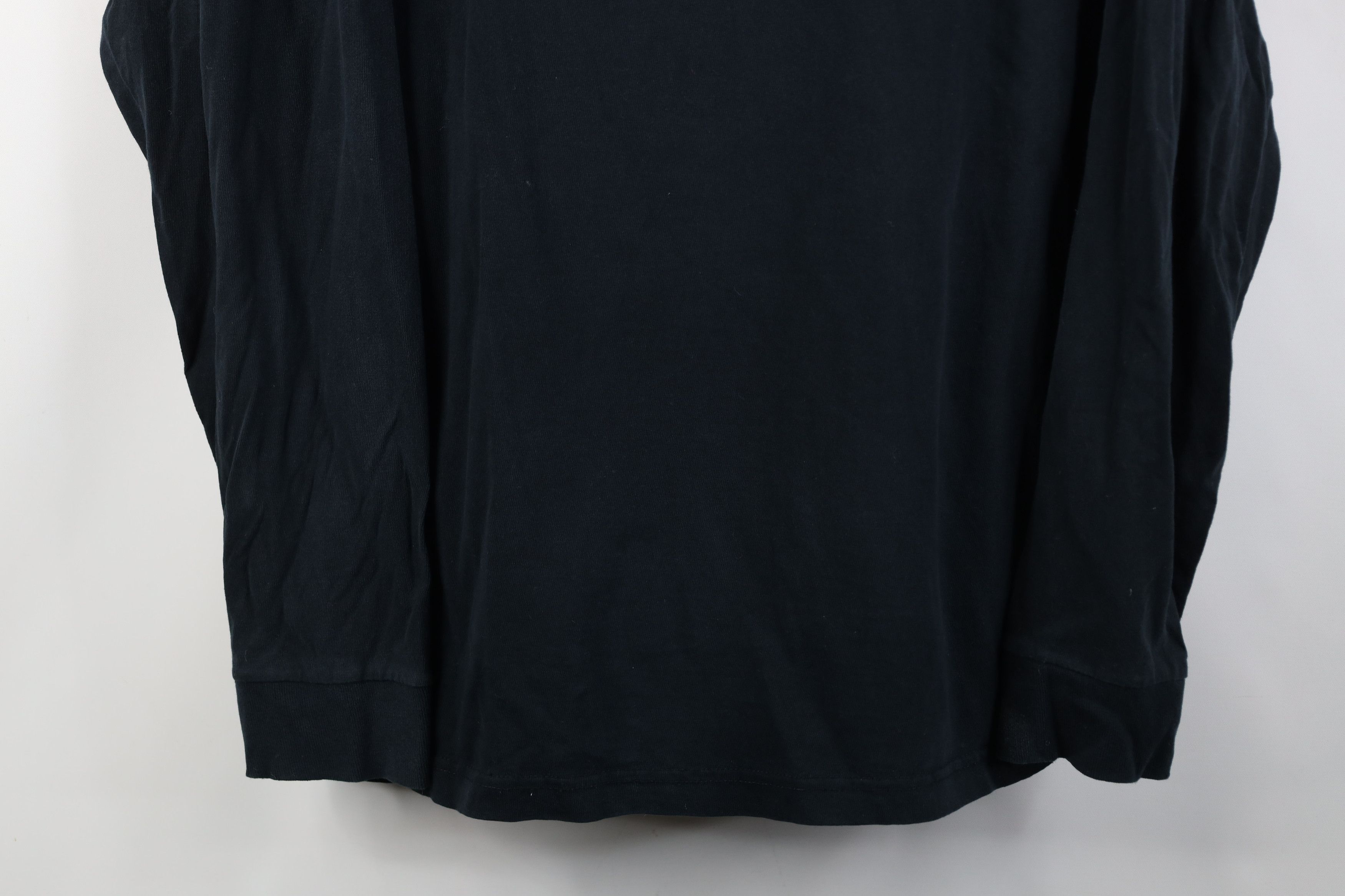 Reebok Vintage Y2K Reebok Spell Out Long Sleeve T-Shirt Black Size US L / EU 52-54 / 3 - 3 Thumbnail