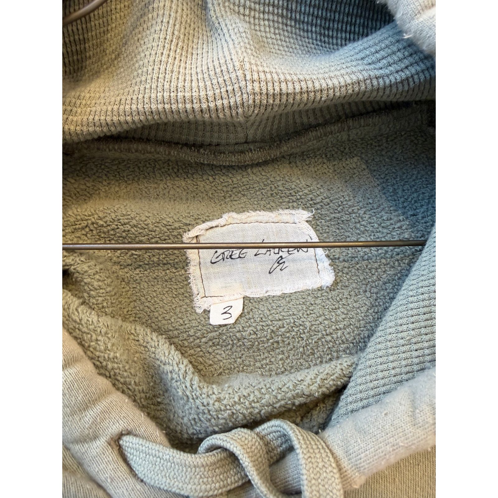 Greg Lauren Greg Lauren Army Fragment Hoodie Size US L / EU 52-54 / 3 - 5 Thumbnail