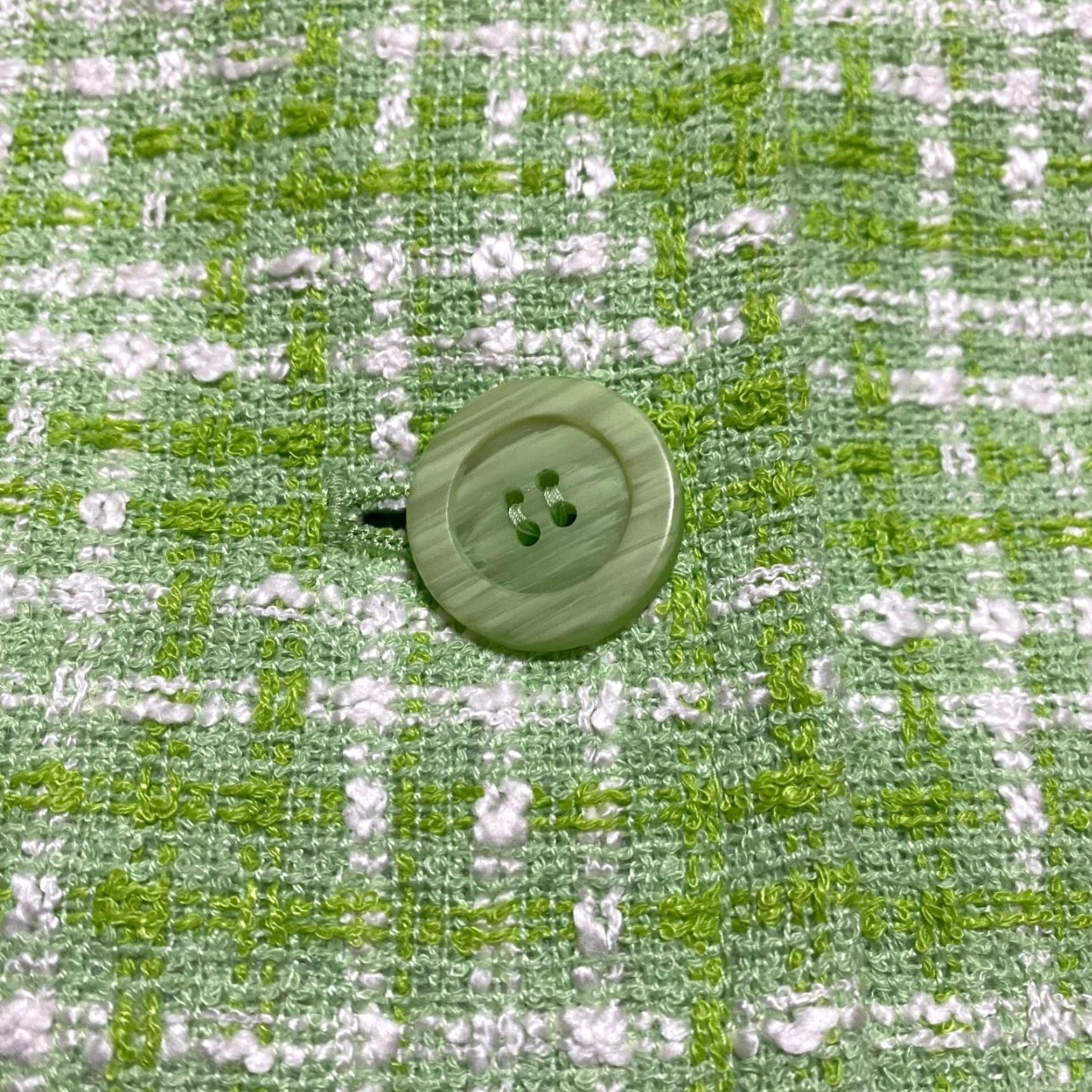 Apt. 9 Apt. 9 Coat Green Plaid Button Up Long Sleeve Lined Pockets Womens 14 Regular Size XL / US 12-14 / IT 48-50 - 4 Thumbnail