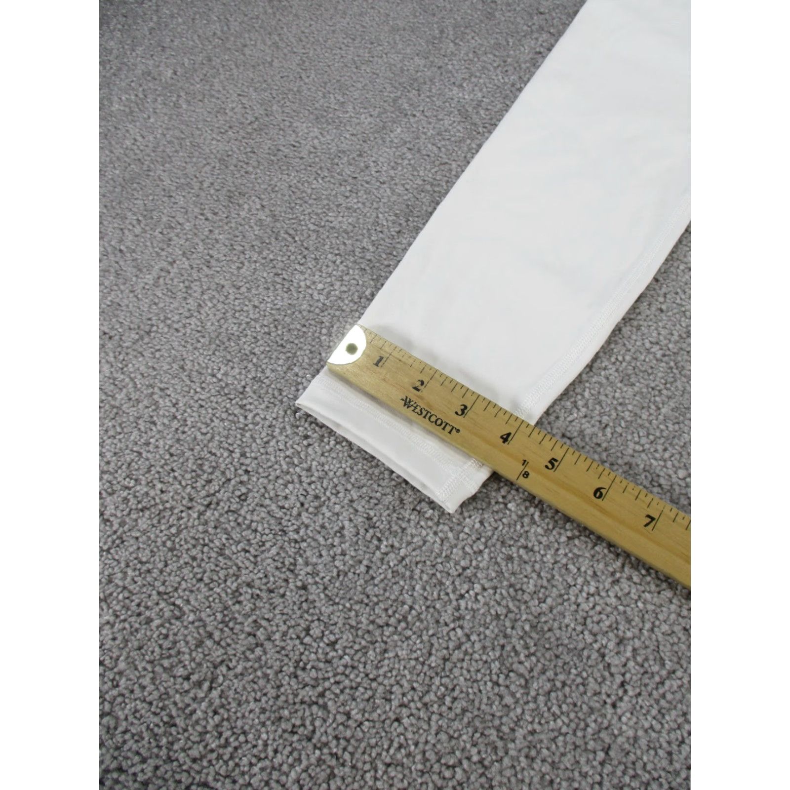 Athleta VINTAGE Athleta Leggings Womens Small Ultra High Rise Elation 7/8 White Yoga Gym * Size 28" / US 6 / IT 42 - 4 Thumbnail