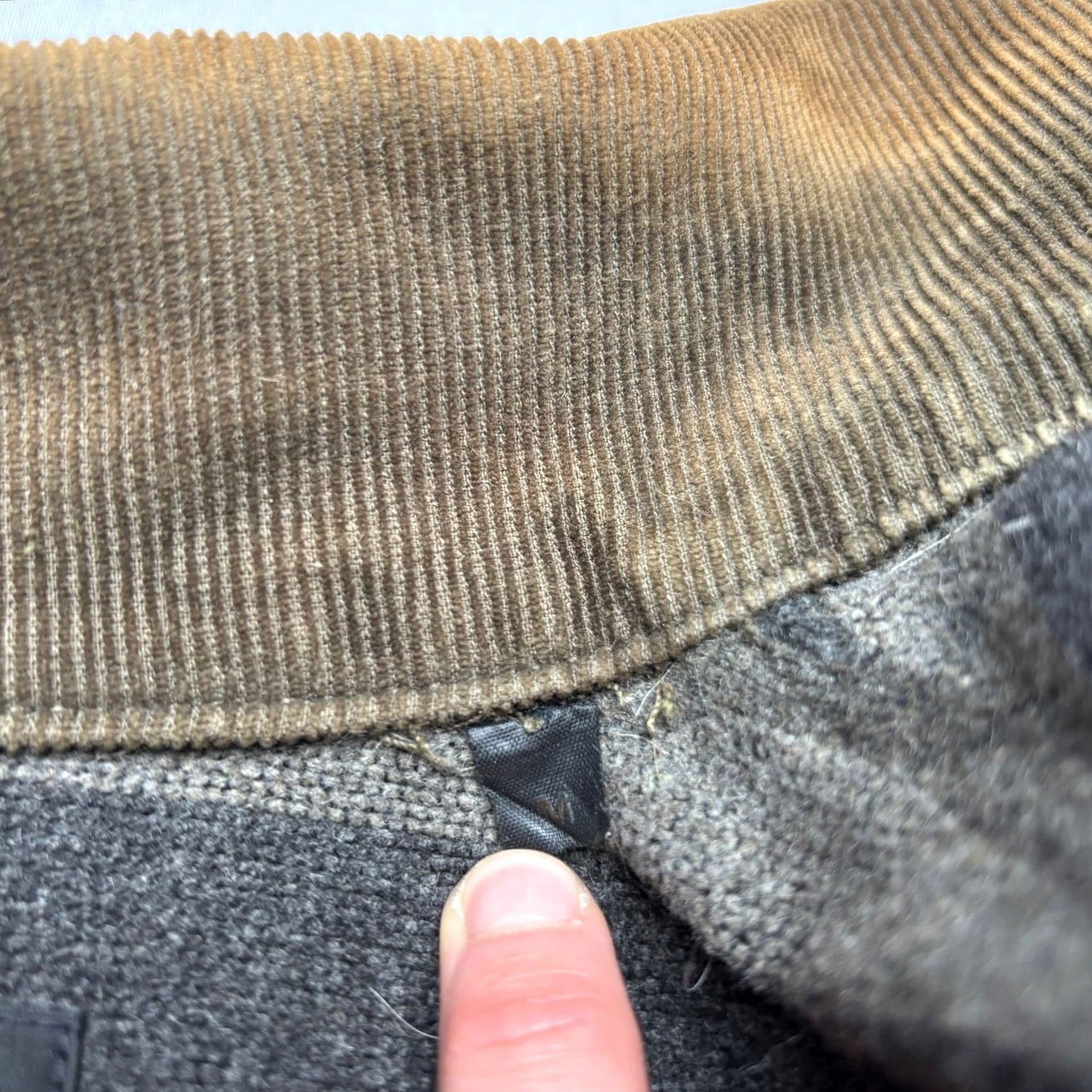 Buck Mason Buck Mason Highland Jacket Dry Waxed Canvas Wool Lined Men M Green Wool Lined Jacket Size US M / EU 48-50 / 2 - 7 Thumbnail