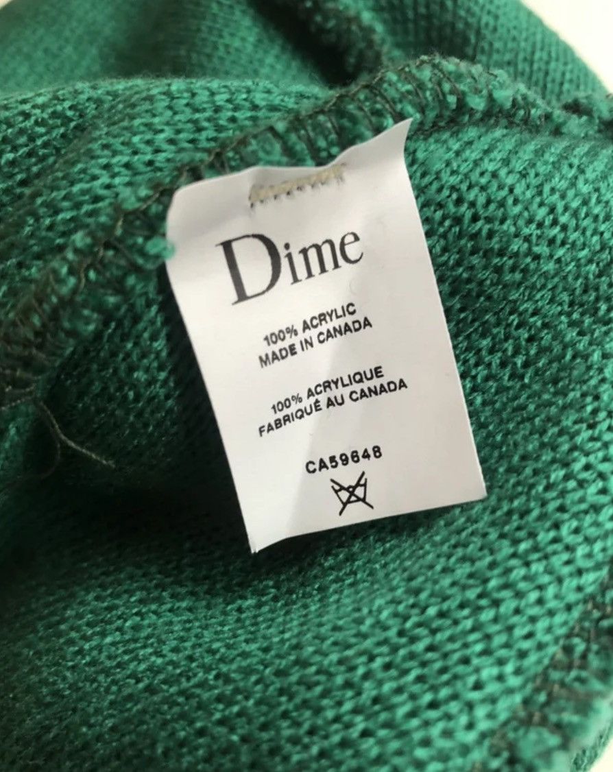 Dime Vintage Dime Beanie GREEN Size ONE SIZE - 3 Thumbnail