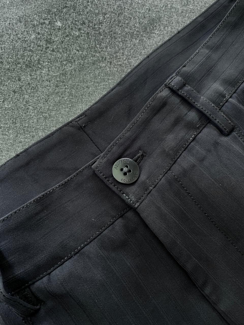 Armani Collezioni FREE TAX! Shadow Striped Trousers Size US 32 / EU 48 - 6 Thumbnail