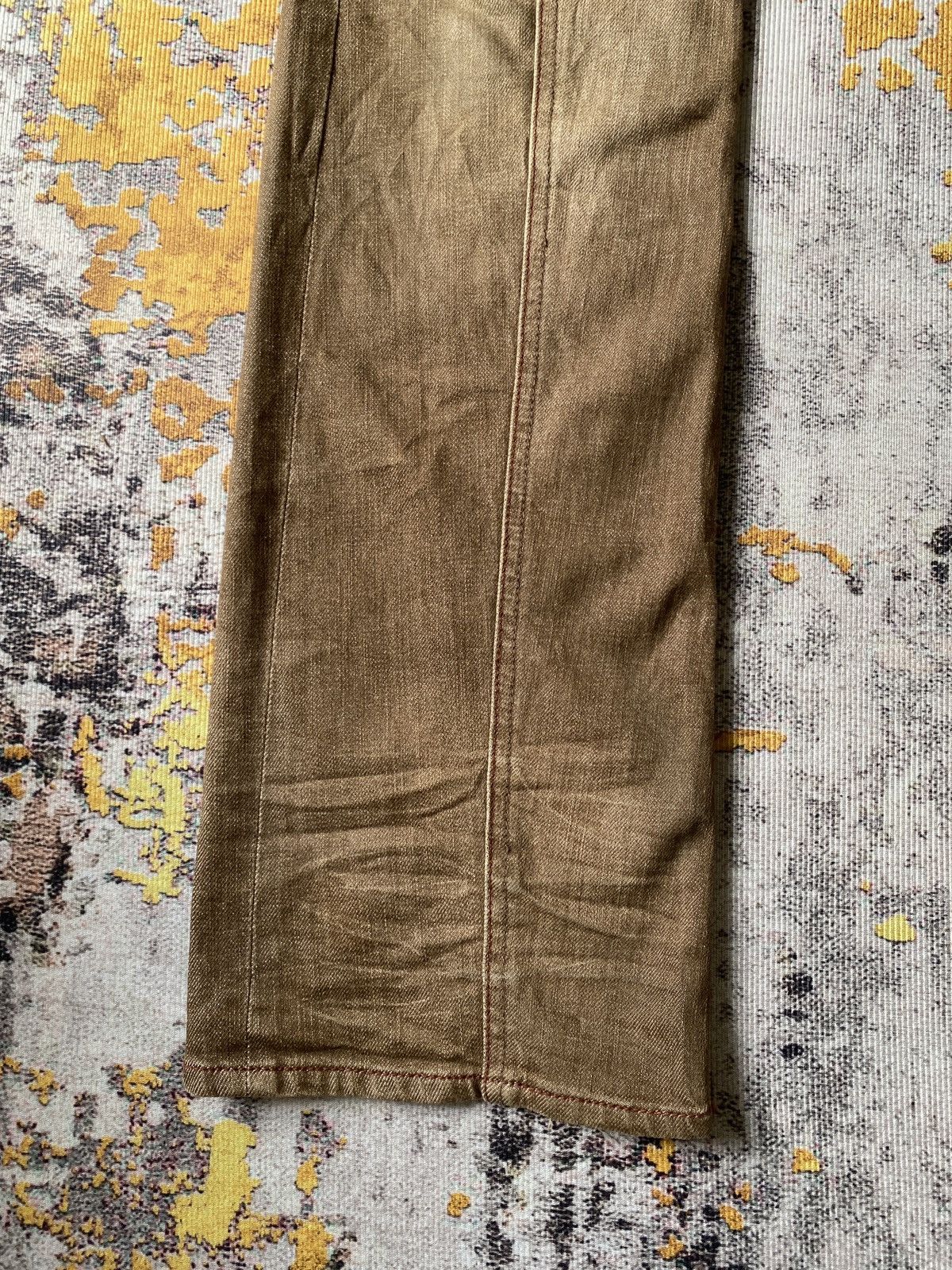 Japanese Brand Nicole Club For Men NCFM Faded Brown Design Denim Size US 32 / EU 48 - 4 Thumbnail