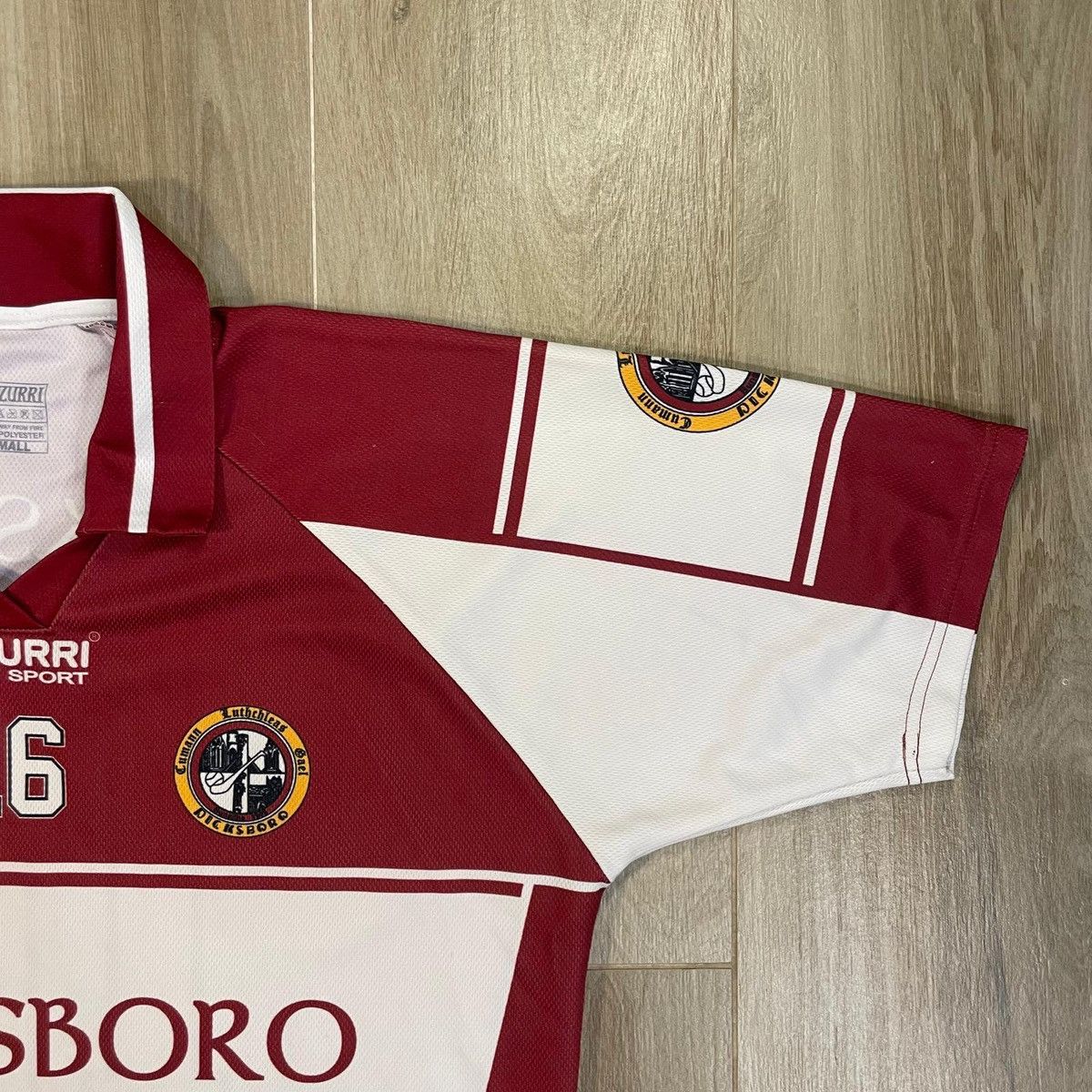 Other Dicksboro Azzurri Match worn player issue rugby gaa y2k Size US S / EU 44-46 / 1 - 4 Thumbnail