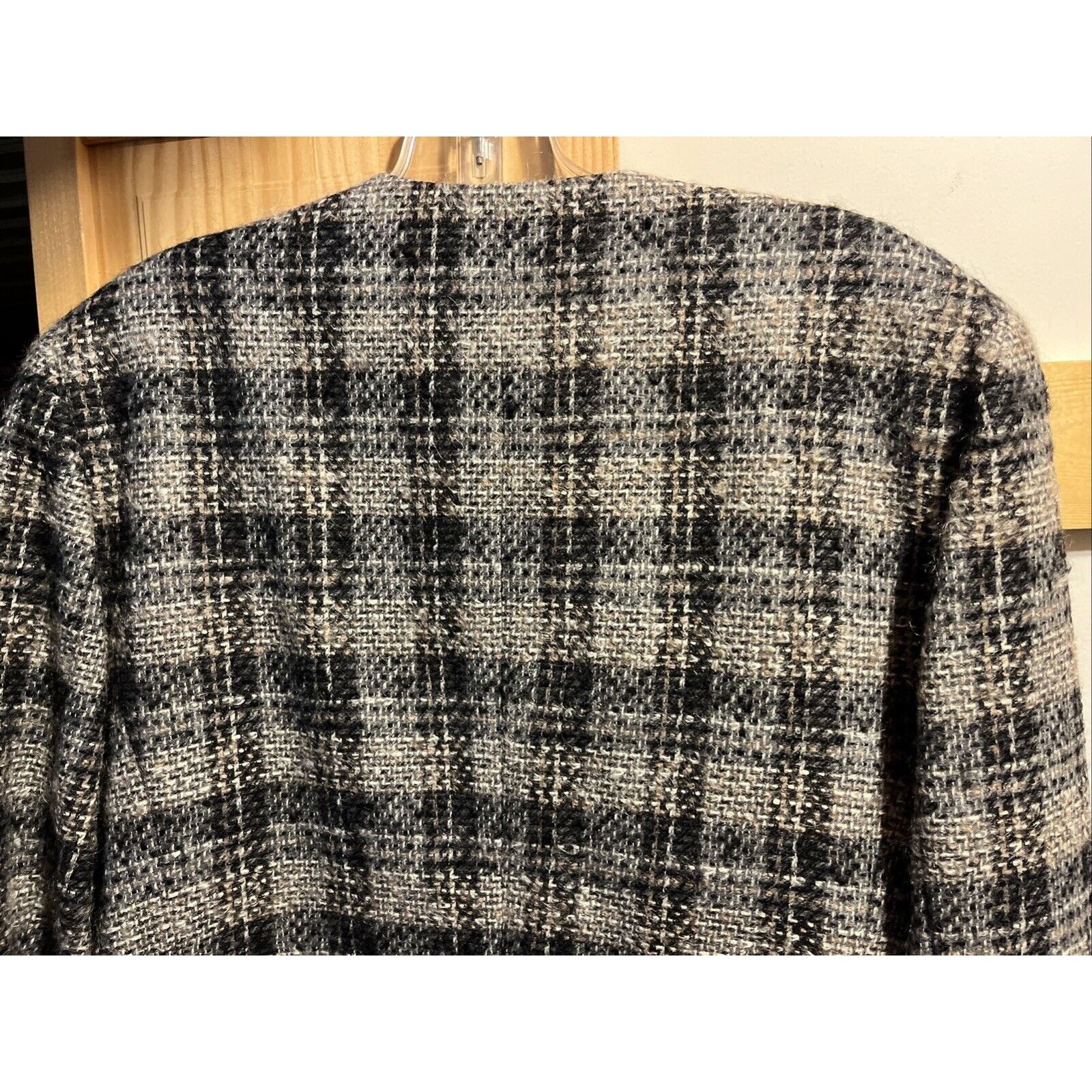 Pendleton Pendleton VTG Womens Size 8 Gray Coat Wool LS 4 Button Tweed Size M / US 6-8 / IT 42-44 - 8 Thumbnail