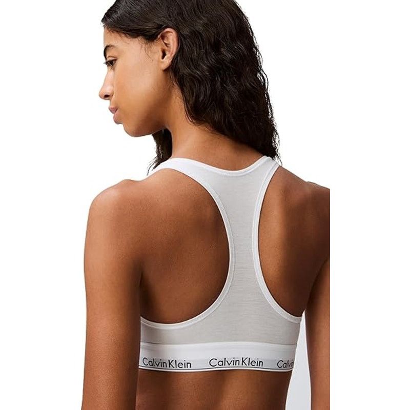 Calvin Klein NWT New Calvin Klein Womens XL Cotton Unlined Wireless Bra Size XL / US 12-14 / IT 48-50 - 4 Thumbnail
