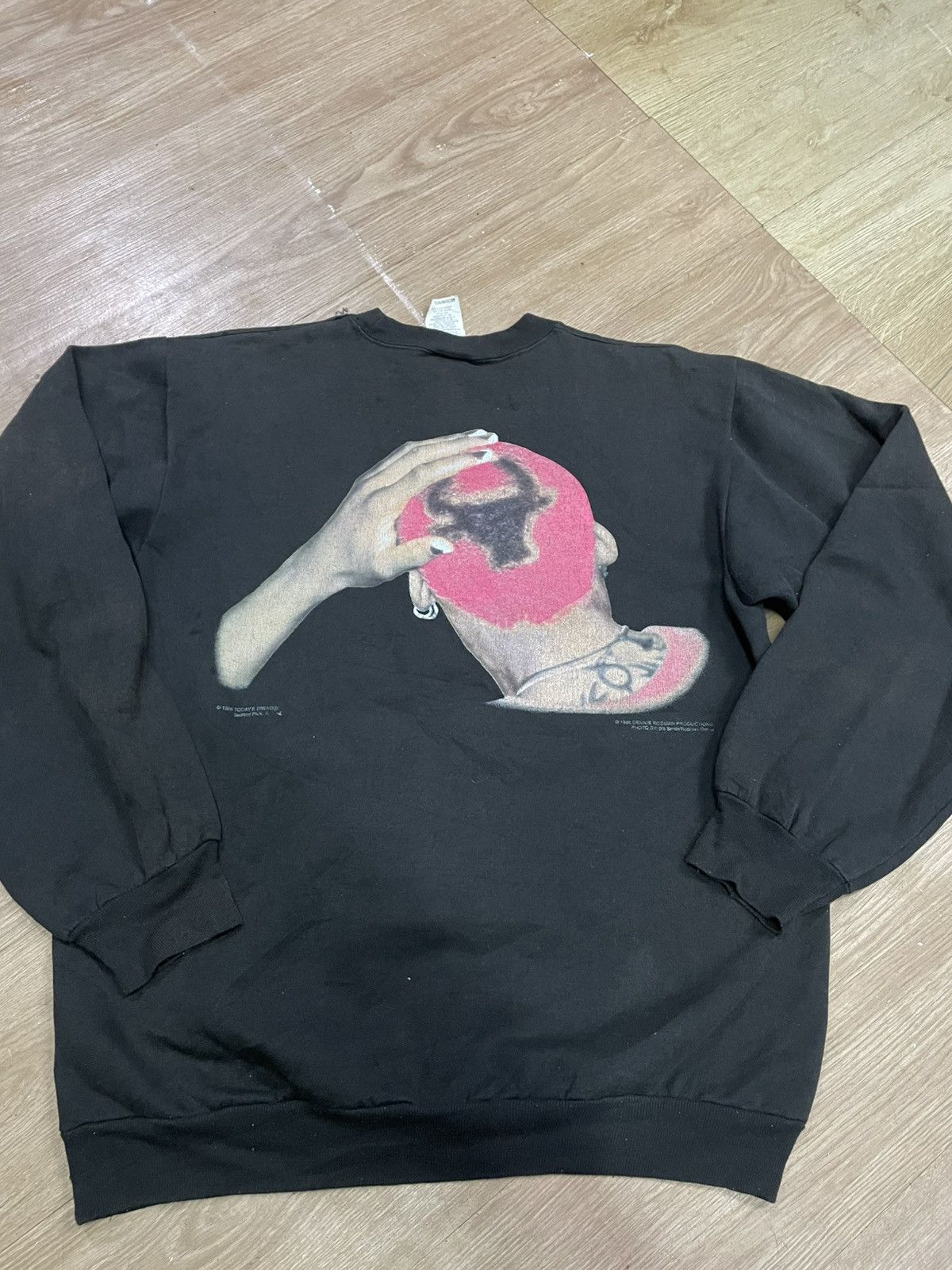 NBA Vintage dennis rodman nba sweatshirt Size US M / EU 48-50 / 2 - 6 Thumbnail