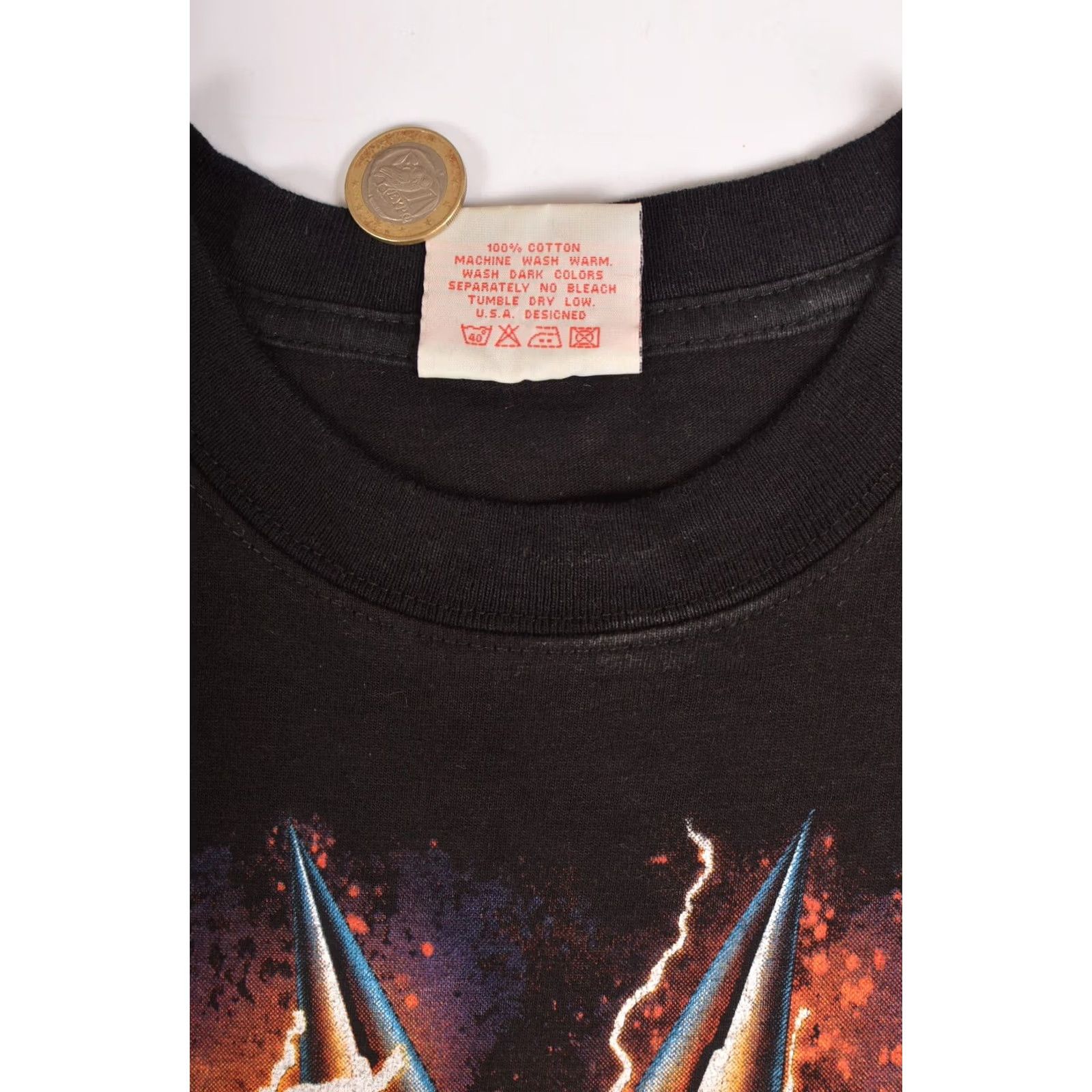 Vintage VINTAGE Thunder Plus Slayer The Unholy Alliance T-Shirt XL Black Men Medium? Size US XL / EU 56 / 4 - 7 Thumbnail