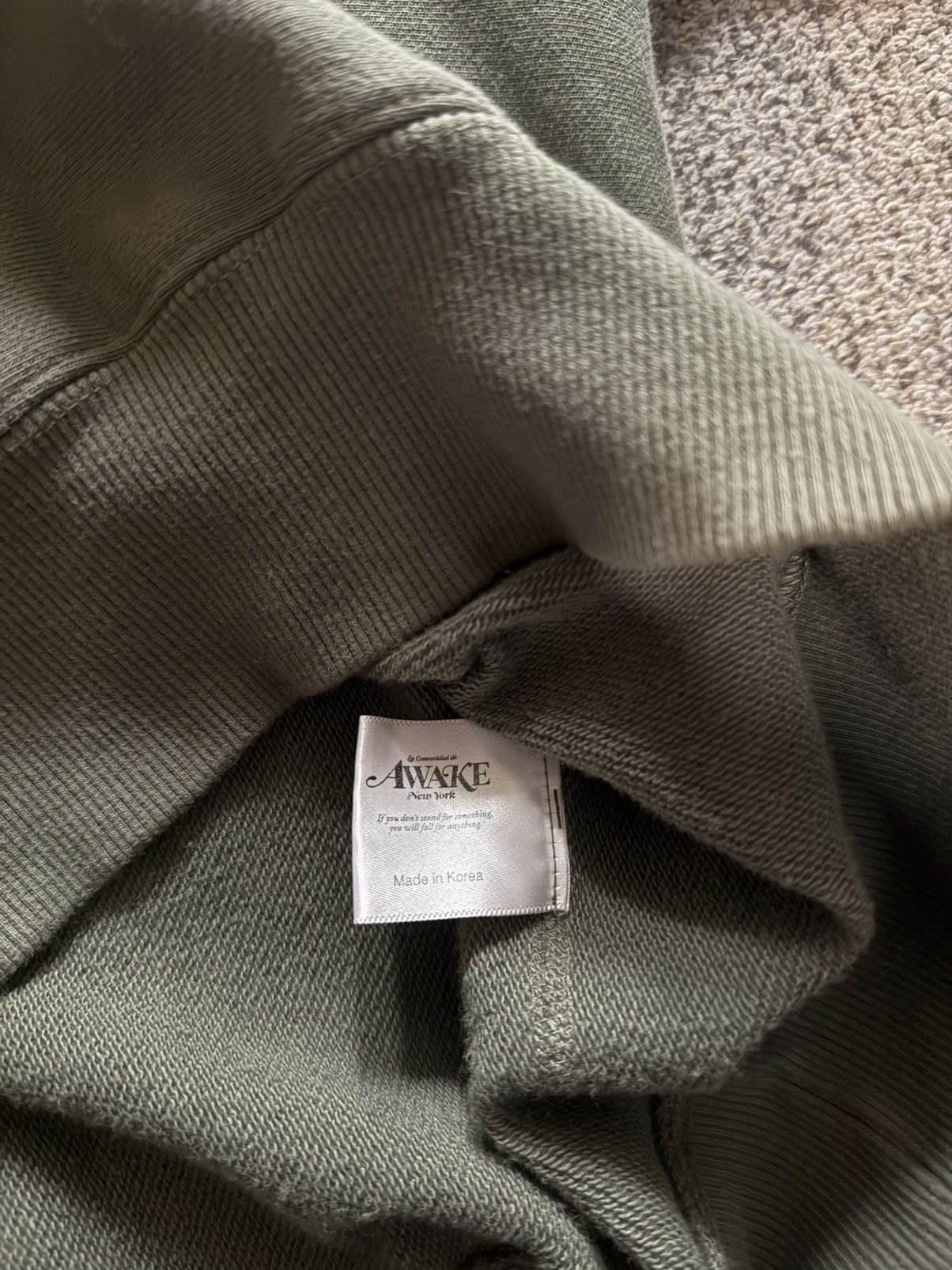 Awake NY Oversized Men’s Awake NY Green Script Hoodie Small Size US S / EU 44-46 / 1 - 4 Thumbnail