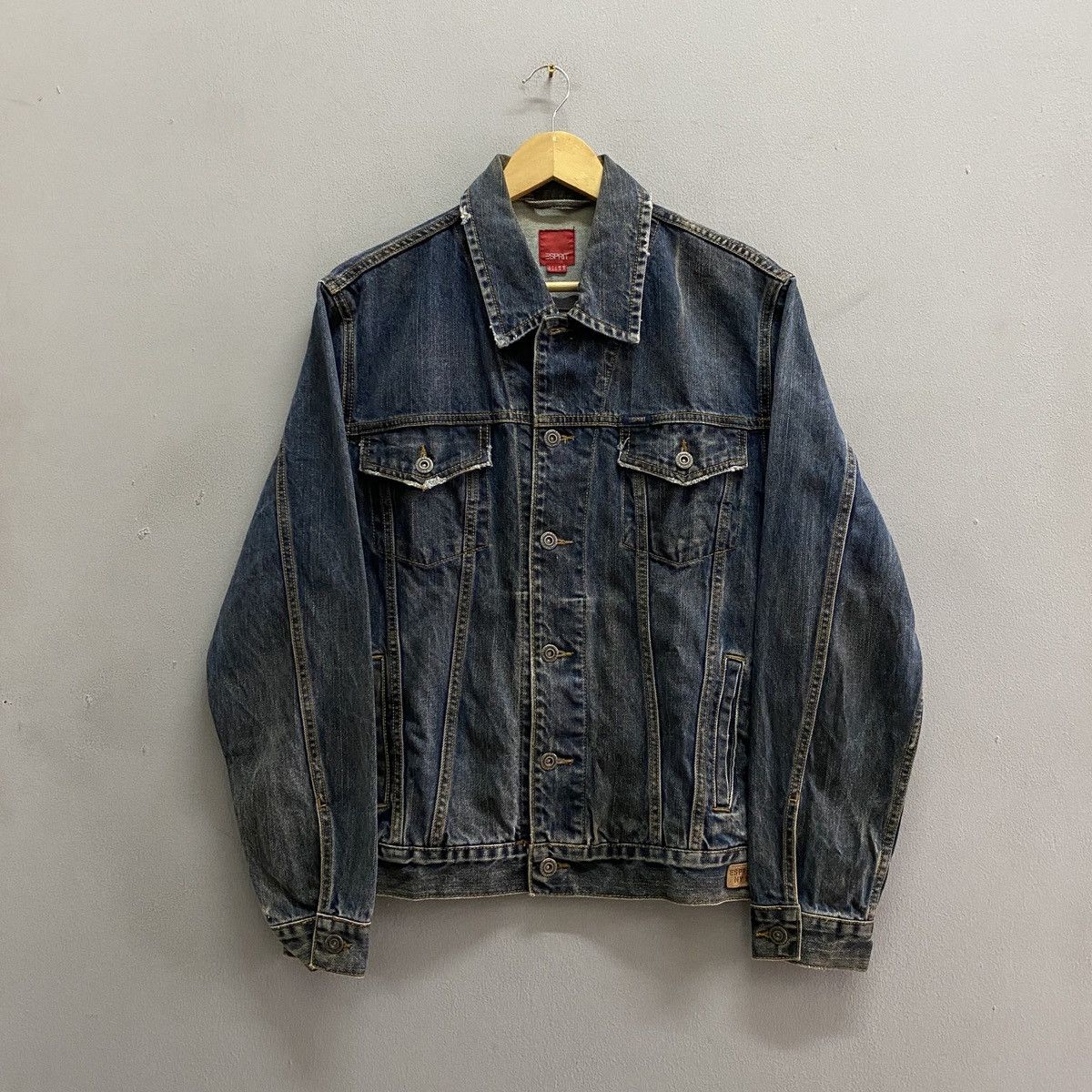 Levi's Vintage Clothing Esprit Trucker Jeans Jacket Size US M / EU 48-50 / 2 - 1 Thumbnail