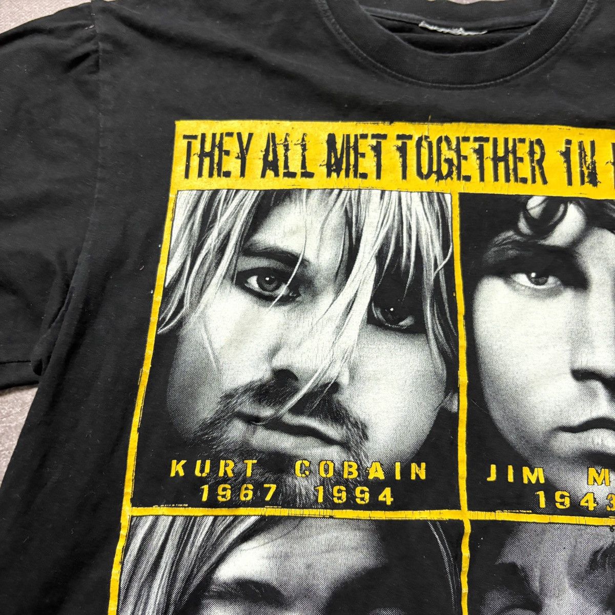 Band Tees × Bob Marley crazy 90s single stitch Kurt Cobain legends t-shirt lennon Size US M / EU 48-50 / 2 - 2 Thumbnail
