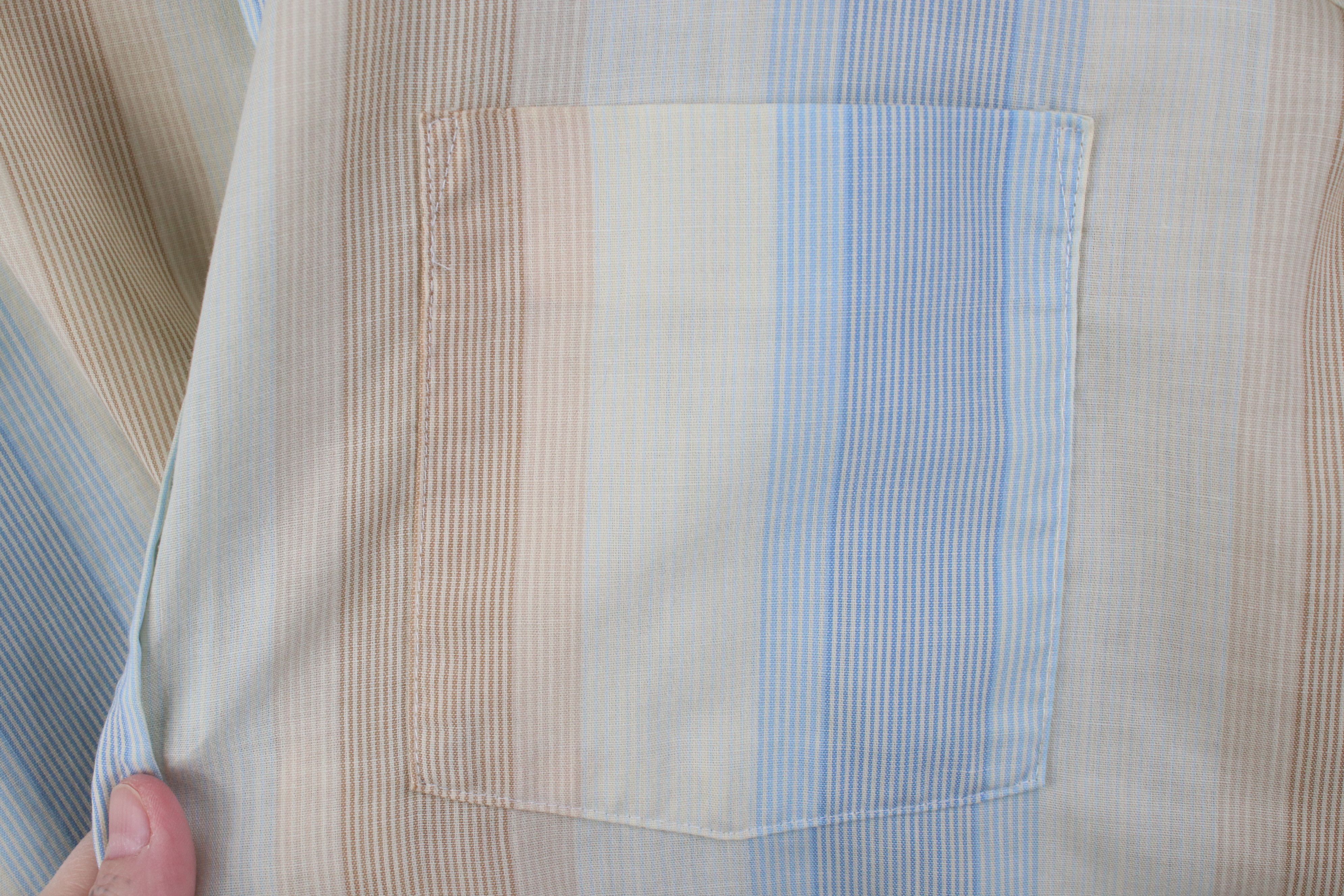 Vintage Vintage 70s Streetwear Dagger Collar Button Shirt USA Size US M / EU 48-50 / 2 - 9 Thumbnail