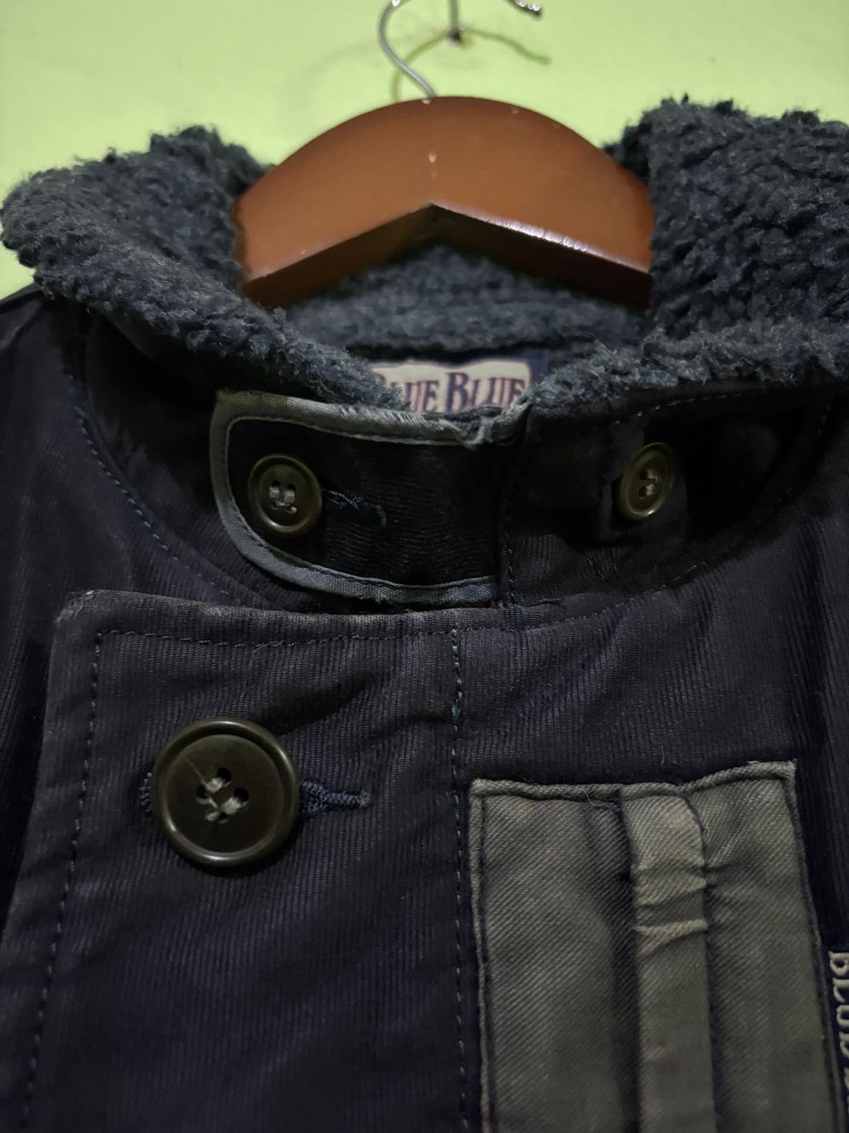 Blue Blue Japan × HOLLYWOOD RANCH MARKET VTG 90's Blue Blue Japan N1 Deck Jacket Military Fashion Size US L / EU 52-54 / 3 - 13 Thumbnail