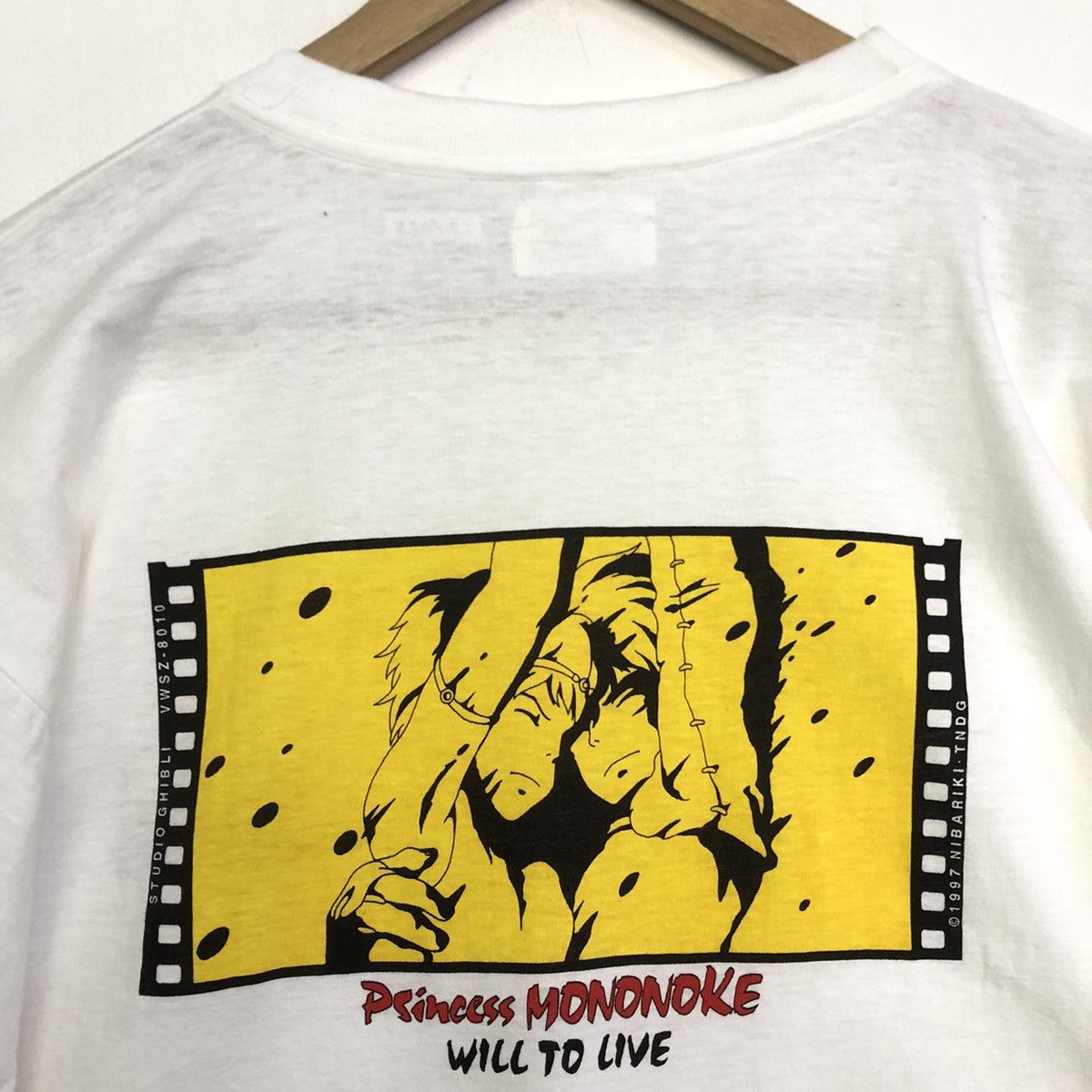 Anime × Japanese Brand × Vintage Vintage Princess Mononoke nibariki 1997 studio ghibli Anime Size US M / EU 48-50 / 2 - 3 Thumbnail