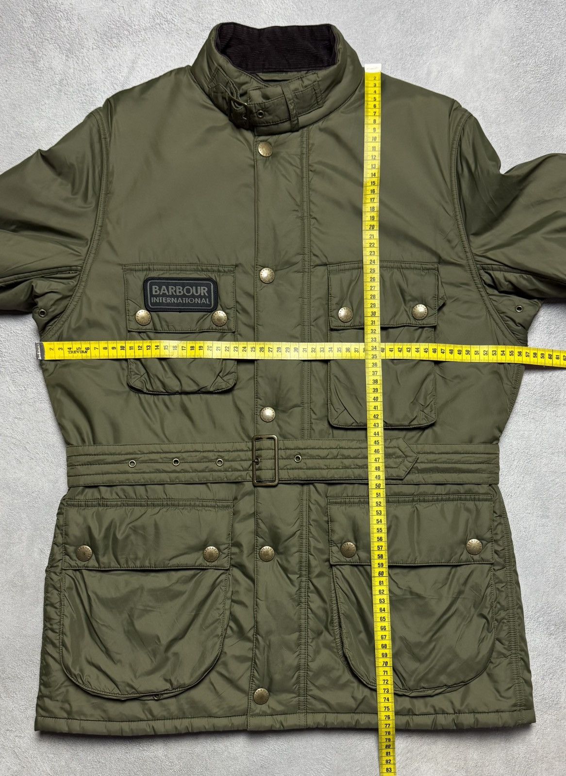 Barbour Barbour International Belted Quilted Jacket Logo Biker Size US M / EU 48-50 / 2 - 19 Thumbnail