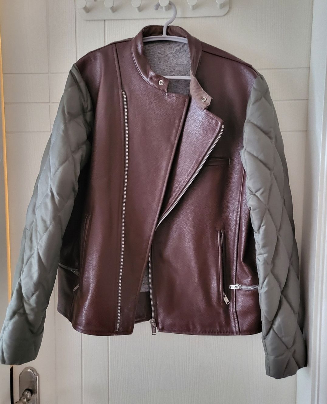 undercover patchwork cotton jacket