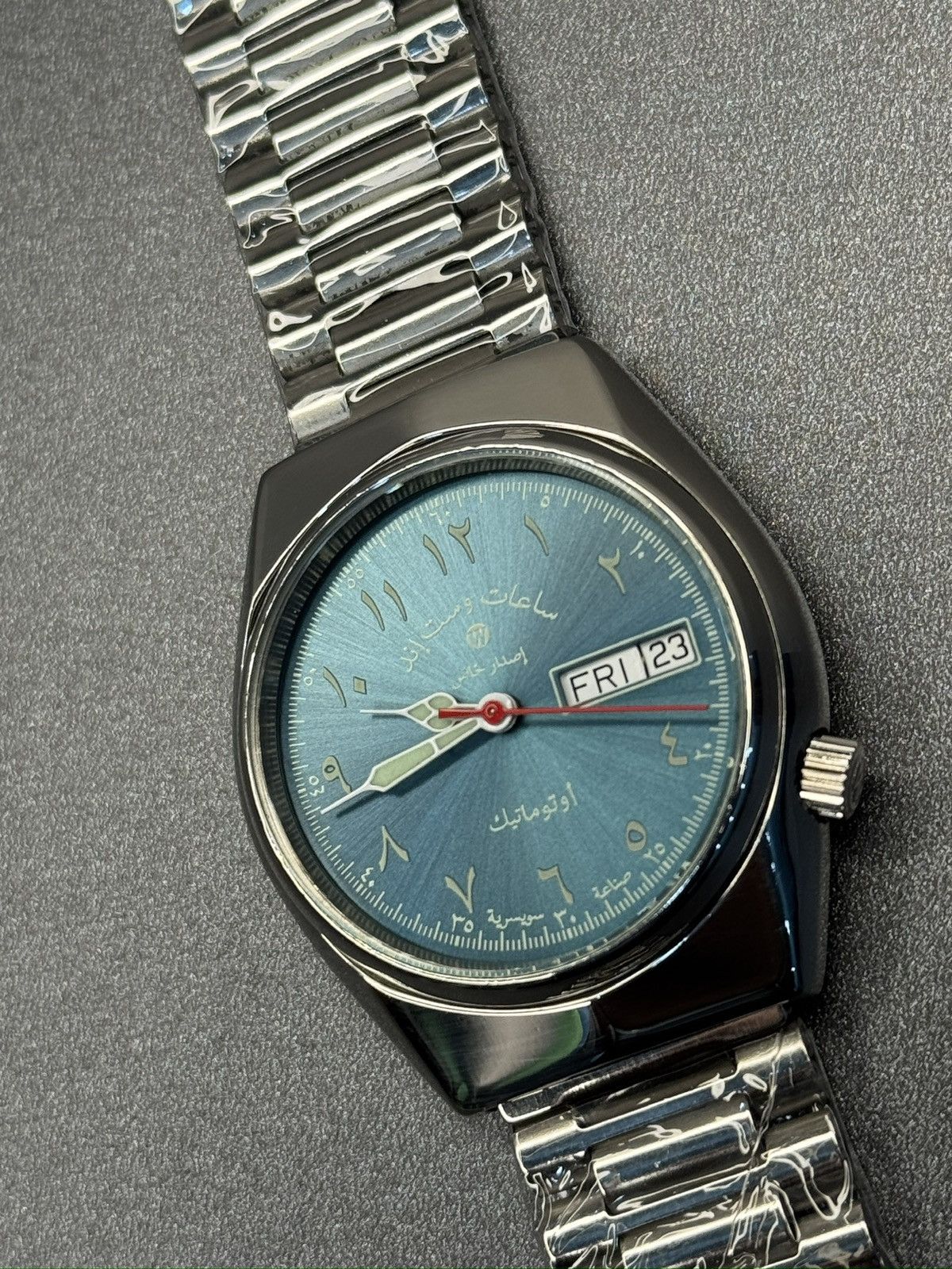 Vintage WEST END WATCH CO ARABIC DIAL Size 36 - 4 Thumbnail