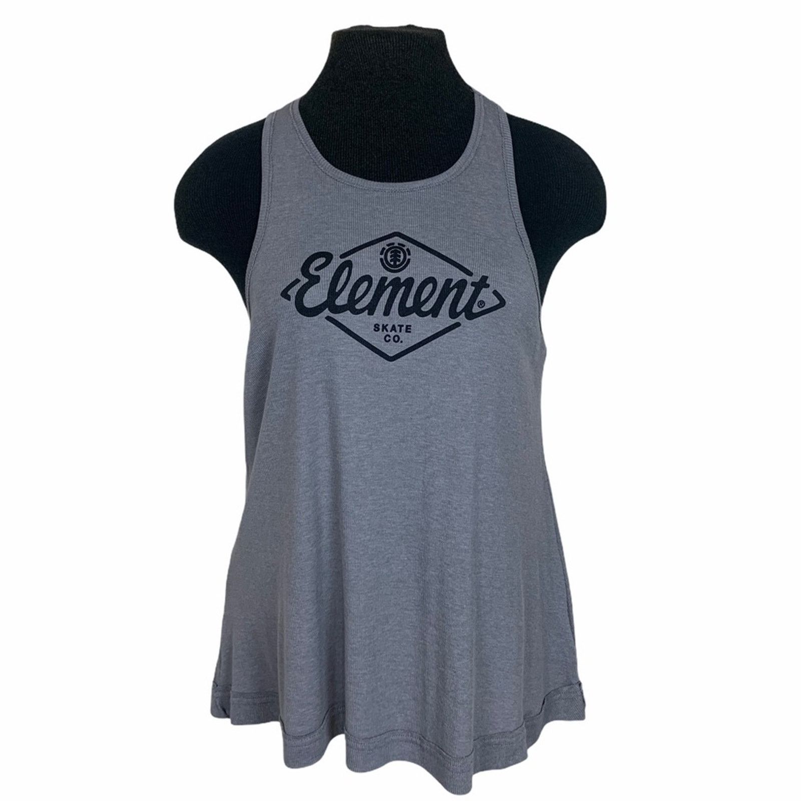 Element Element Diamond Ribbed Tank Top Gray Size Large Size L / US 10 / IT 46 - 1 Thumbnail