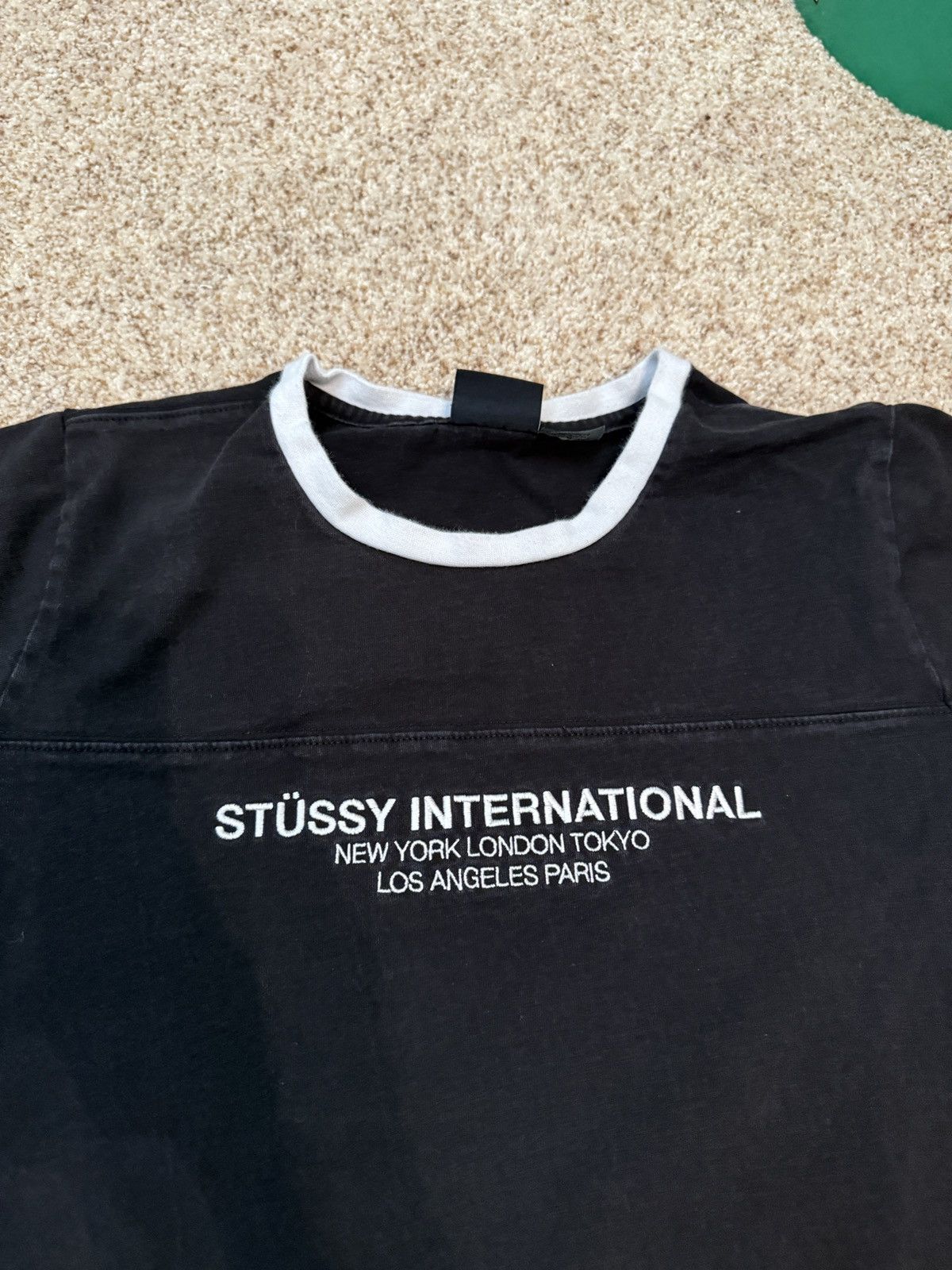 Stussy Men’s stussy spell out embroidered t shirt size S Size US S / EU 44-46 / 1 - 2 Thumbnail
