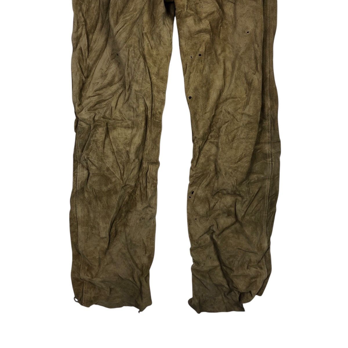 Japanese Brand 📌Vintage Biker Genuine Leather Pants Portugal Issey Miyake Size US 30 / EU 46 - 12 Thumbnail