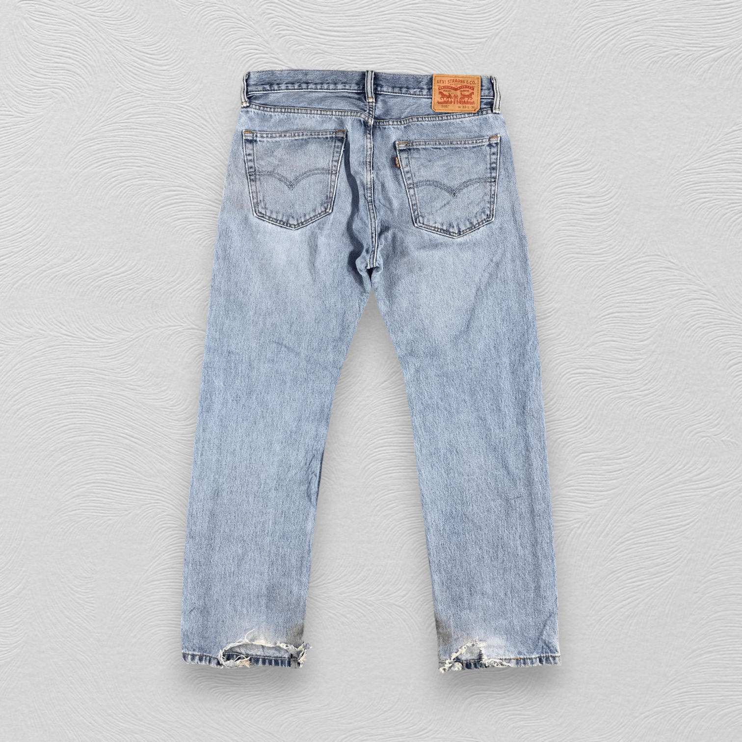 Levi's Vintage Levi's 505 Jeans Faded Blue Denim KJ838 Size US 33 - 2 Thumbnail
