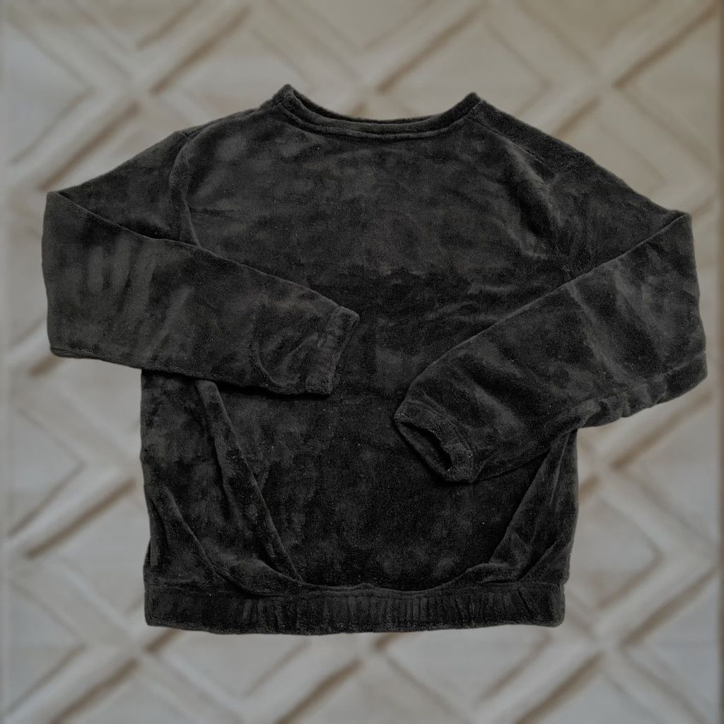 Vintage Pistacho Sweatshirt Shirt Womens L/XL Black Casual Pullover Crew Neck All Seasons Very Soft - ??? Size L / US 10 / IT 46 - 1 Thumbnail