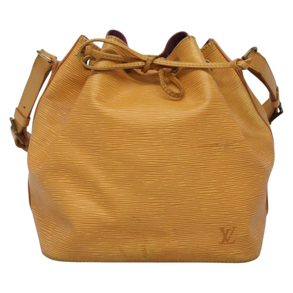 Louis Vuitton LOUIS VUITTON Epi Petit Noe Shoulder Bag Yellow M44109 Size ONE SIZE - 2 Thumbnail