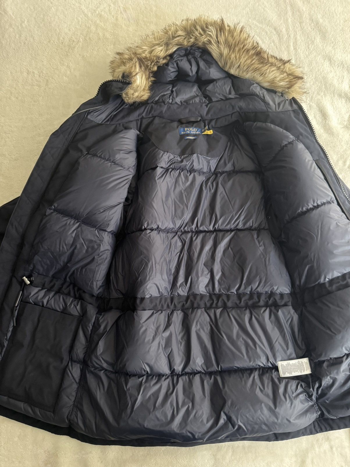 Polo Ralph Lauren Polo Ralph Lauren Faux-Fur-Trim Down Hooded Coat Size US XS / EU 42 / 0 - 11 Thumbnail
