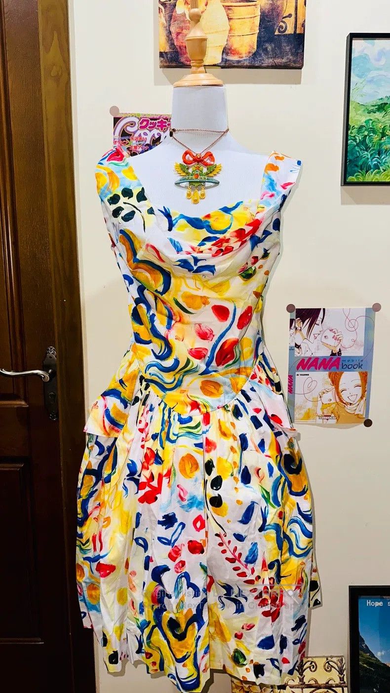Vivienne Westwood vivienne westwood Floral Ruffled Dress Size M / US 6-8 / IT 42-44 - 1 Thumbnail