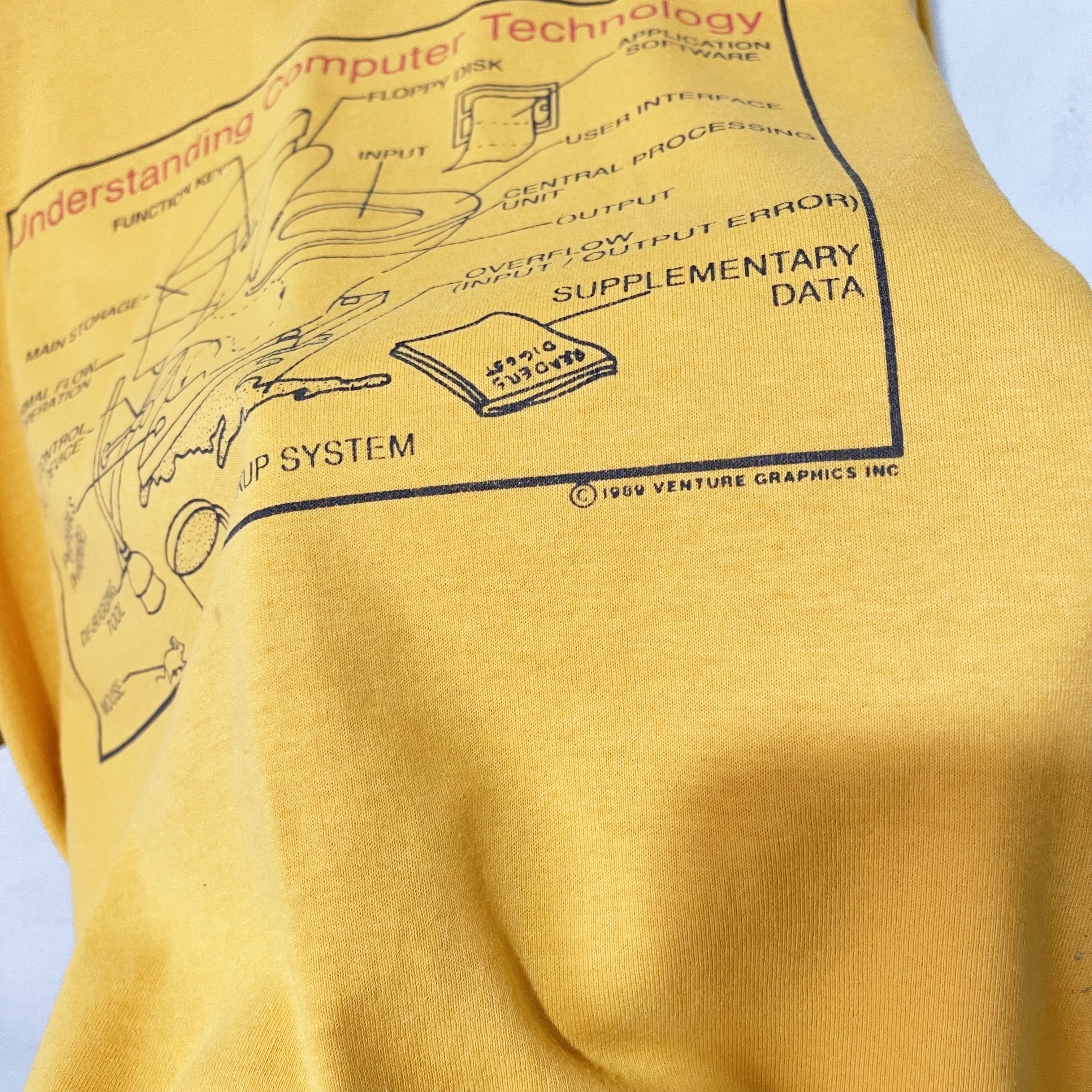Vintage Vintage 1989 Understanding Computer Technology T-Shirt Size US L / EU 52-54 / 3 - 3 Thumbnail