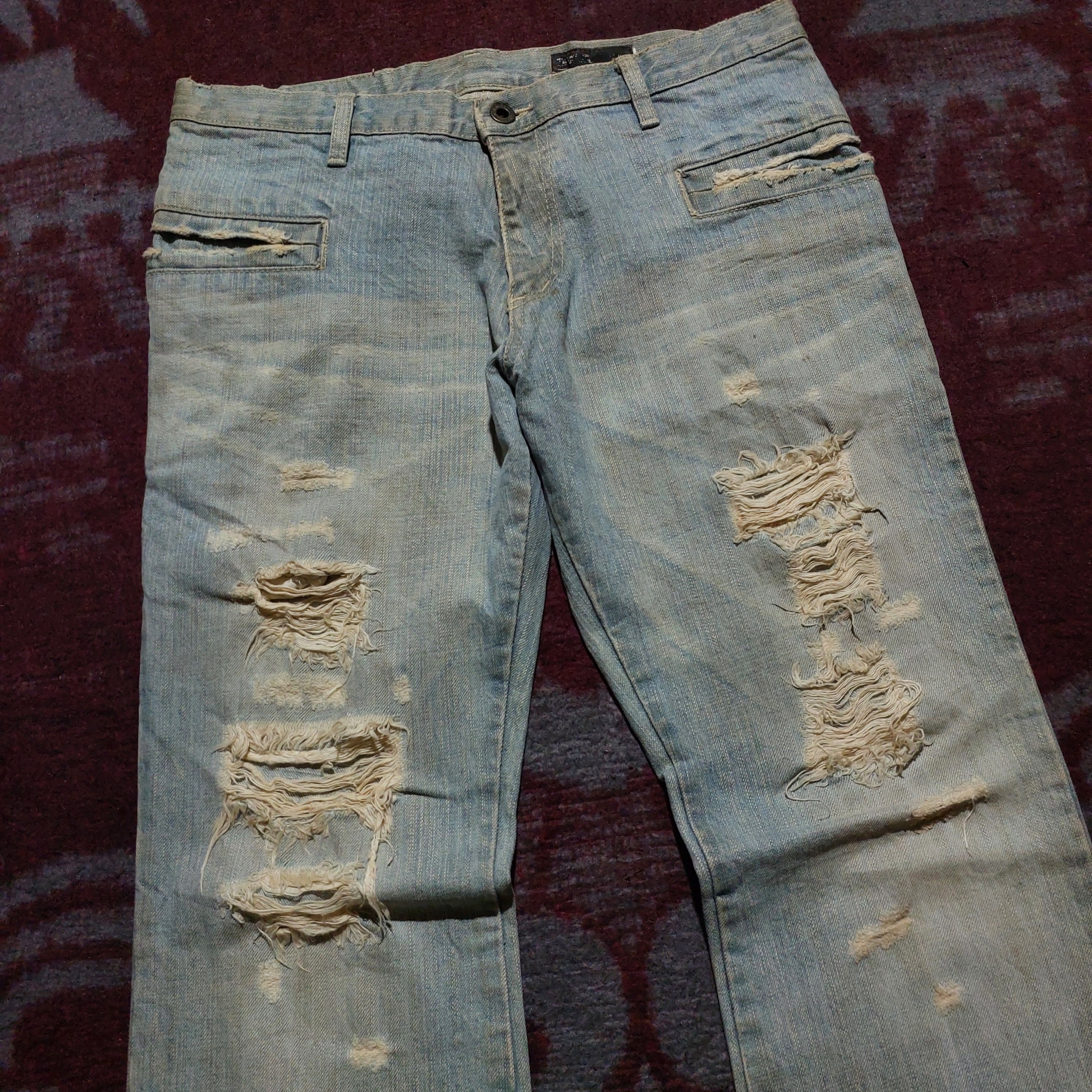 L7 Real Hip L7 Real Hip Distressed flared jeans Size US 32 / EU 48 - 3 Thumbnail