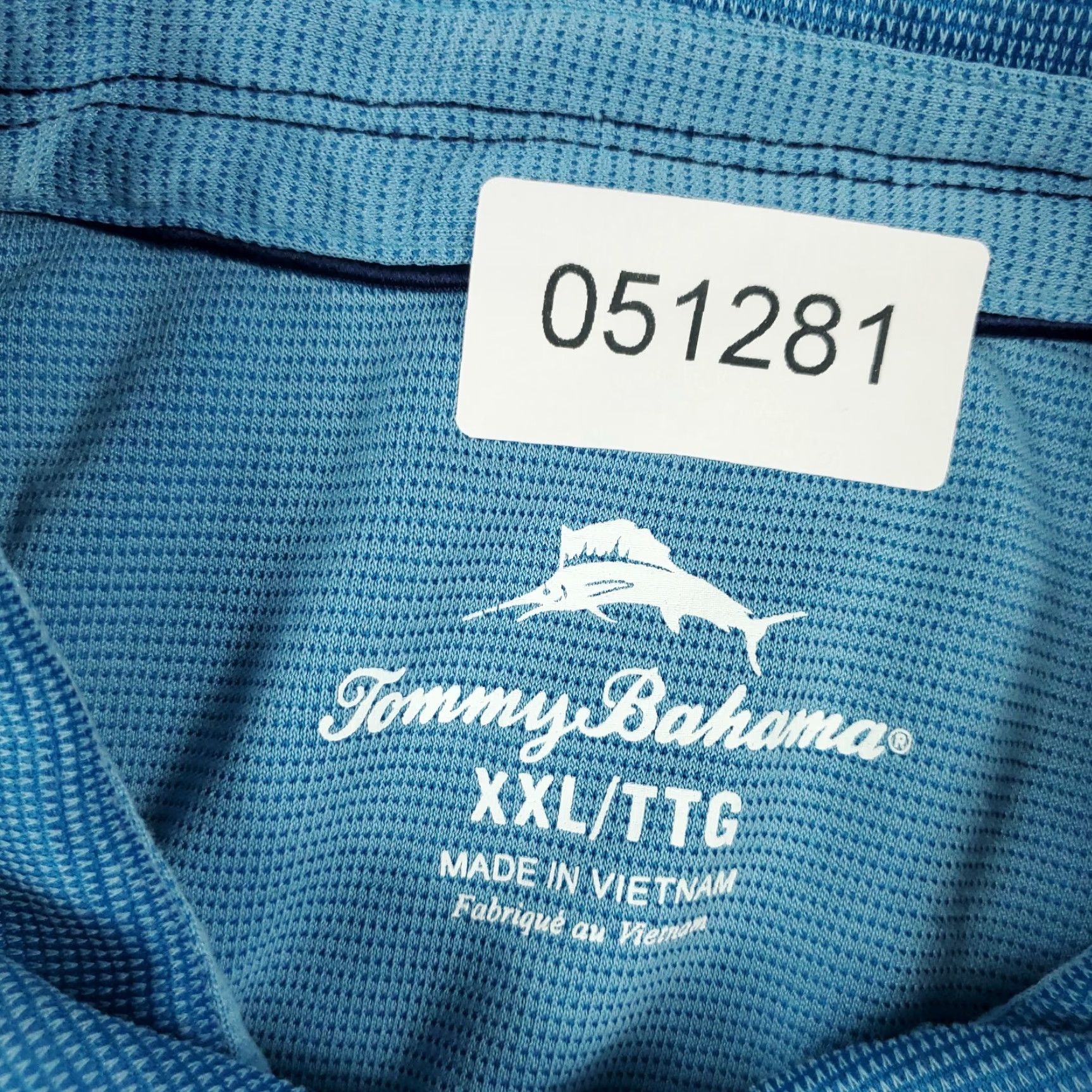 Tommy Bahama VINTAGE Tommy Bahama Polo Shirt Mens 2XL Blue Marlin Polo Short Sleeve Casual Baseball Golf Lacrosse Rugby Modern Classic Mens Size US XXL / EU 58 / 5 - 6 Thumbnail