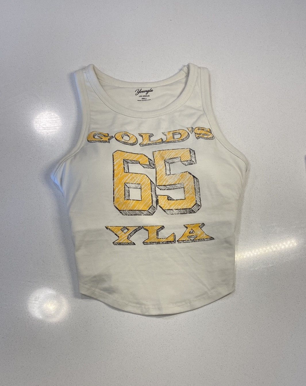 YoungLA Youngla Gold’s Gym Top Size S / US 4 / IT 40 - 2 Thumbnail