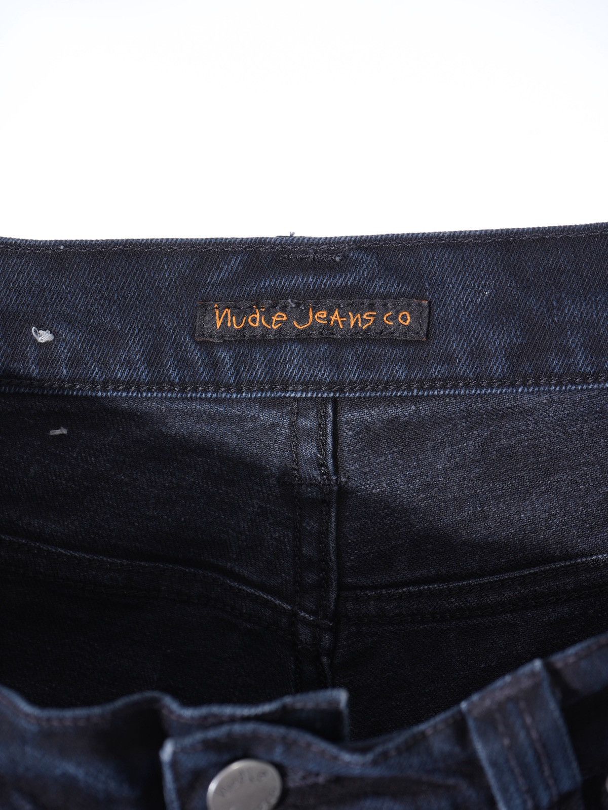 Japanese Brand Nudie Jeans grim tim black ring jeans denim fits w34 Size US 36 / EU 52 - 6 Thumbnail