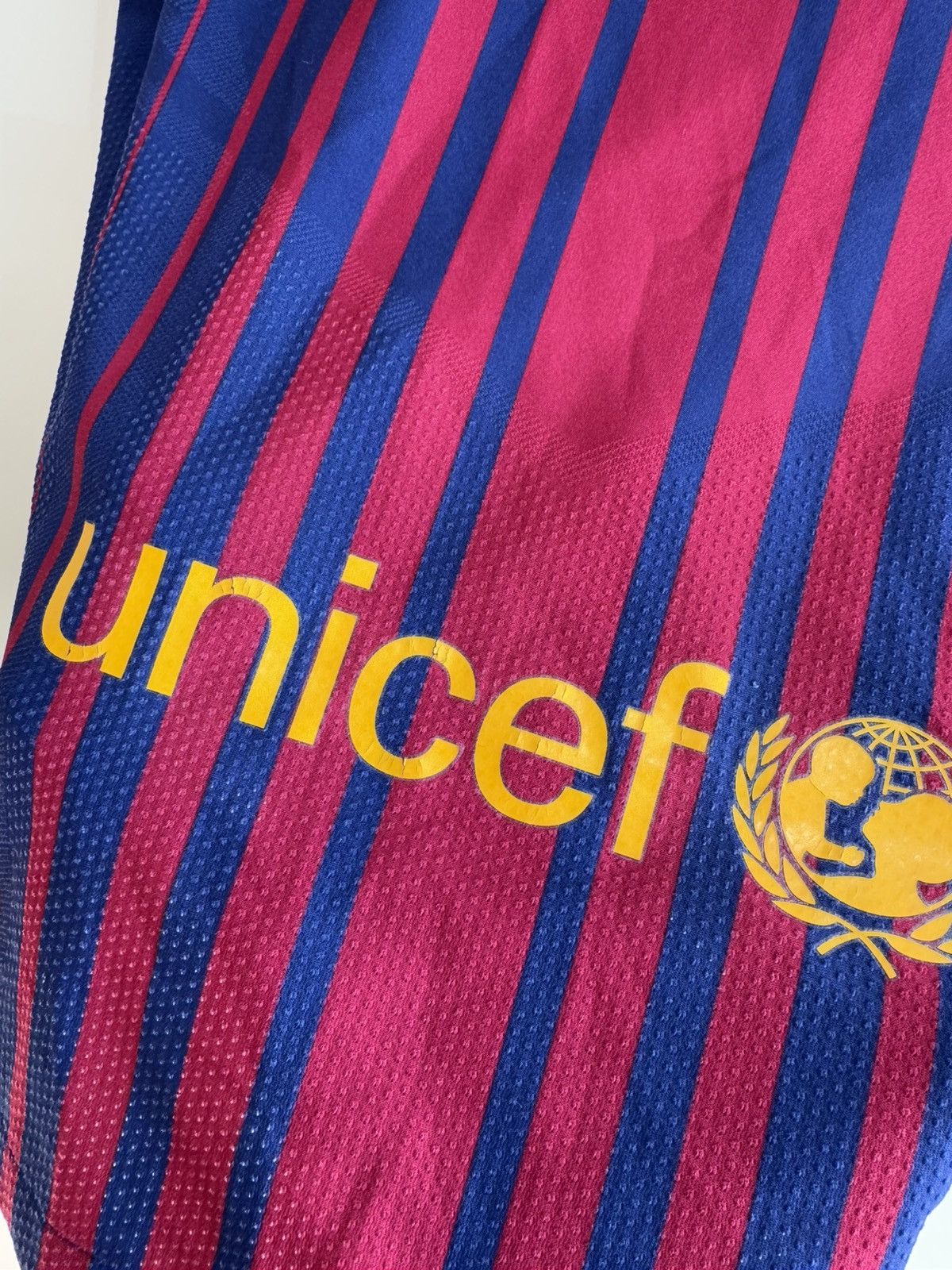 Barcelona 2017-2018 Player Issue Home Soccer Jersey Kit