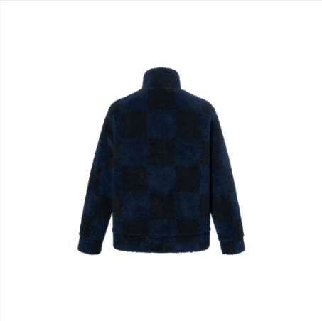 Louis Vuitton Louis Vuitton Checkered Teddy Fleece Jacket Size US XXL / EU 58 / 5 - 2 Thumbnail