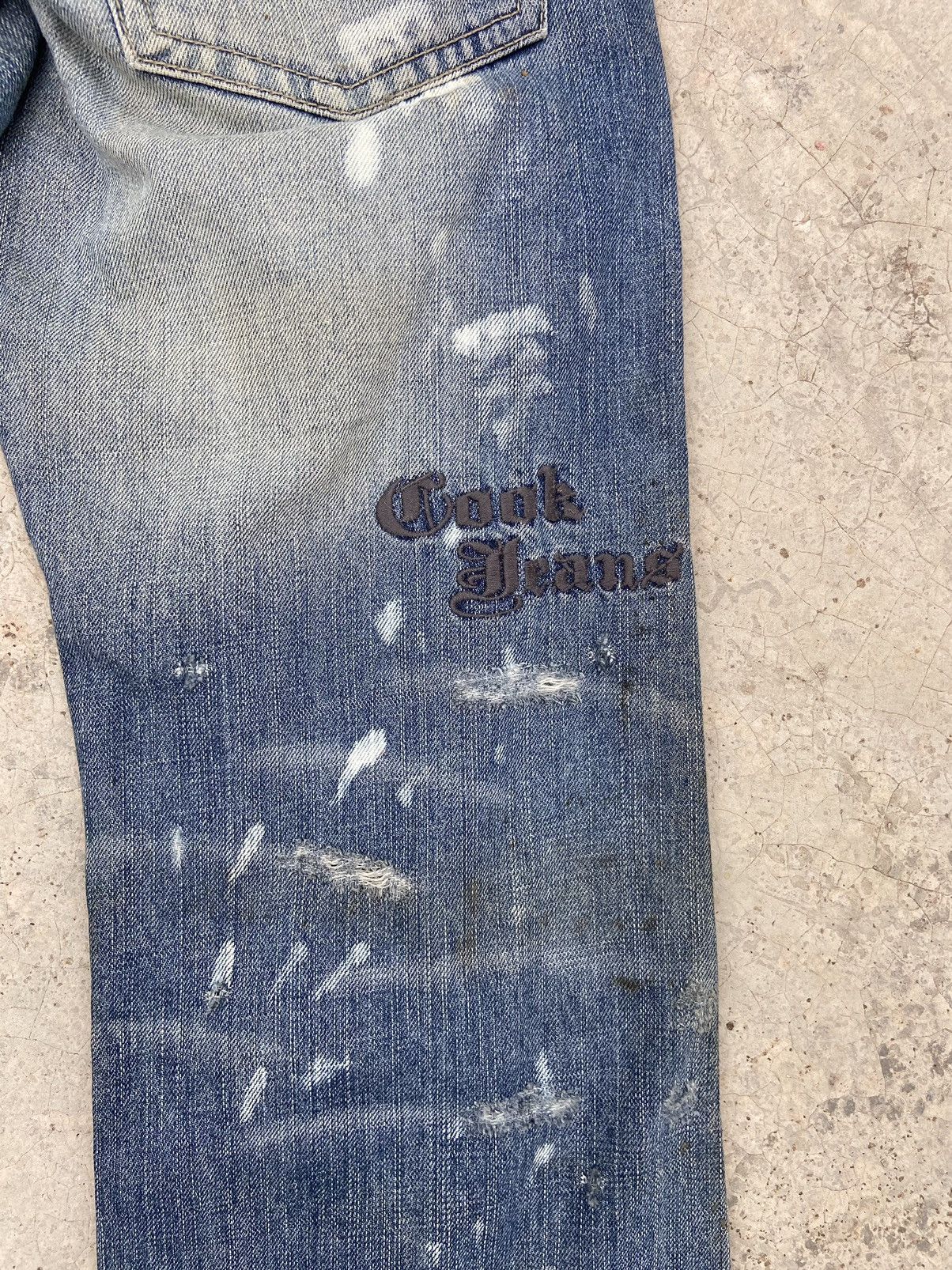 Cook Jeans Cook jeans Distressed denim undercover design reconstructed Size US 29 - 13 Thumbnail