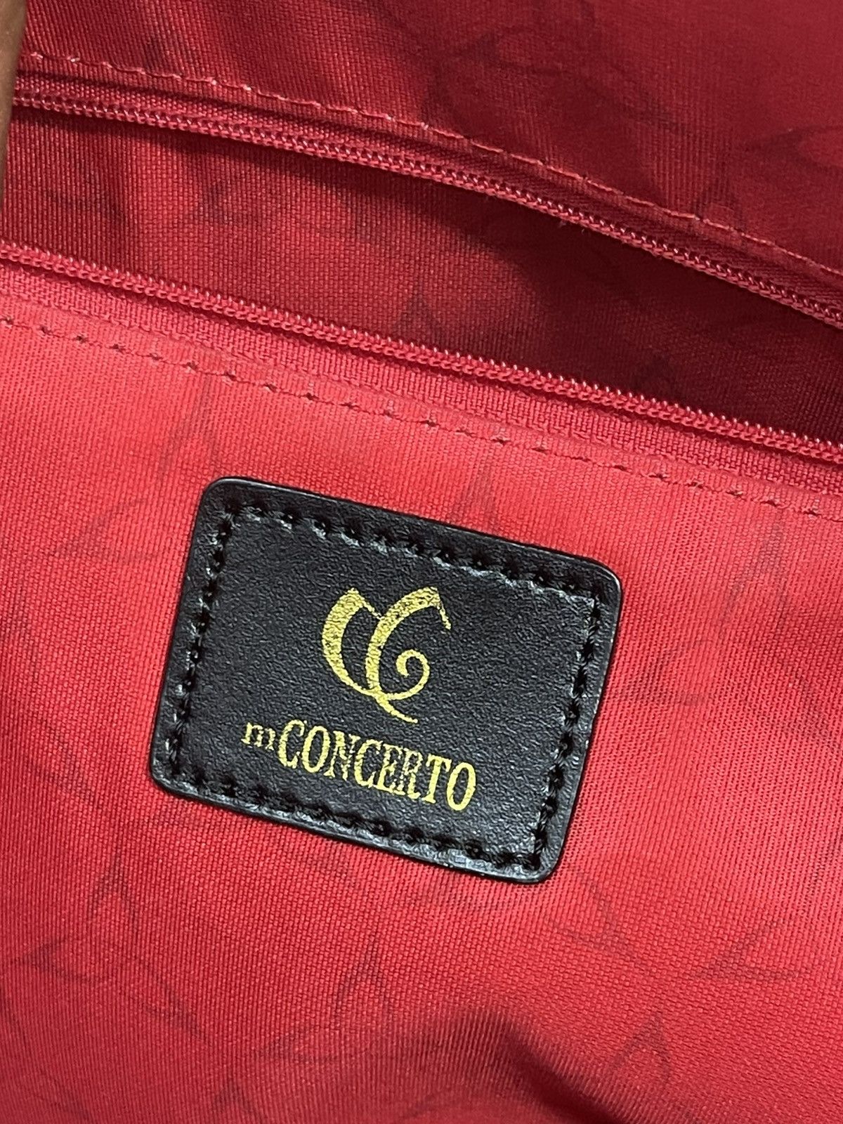Genuine Leather Crocodle Embossed Leather mConcerto Tote Shoulder Bag 2🟩2 Size ONE SIZE - 22 Thumbnail
