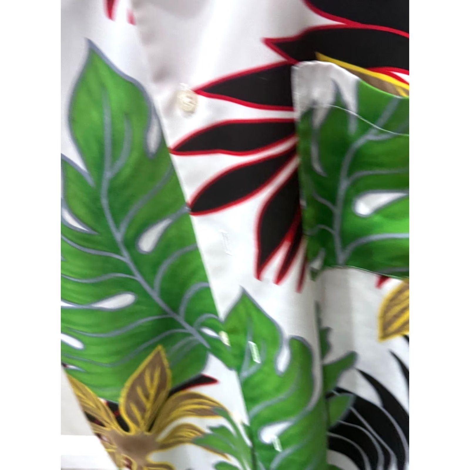 Vintage Koman Bold Floral Pocket SHORT SLEEVE BUTTON UP SHIRT XL Extra Large Mens Size US XL / EU 56 / 4 - 7 Thumbnail