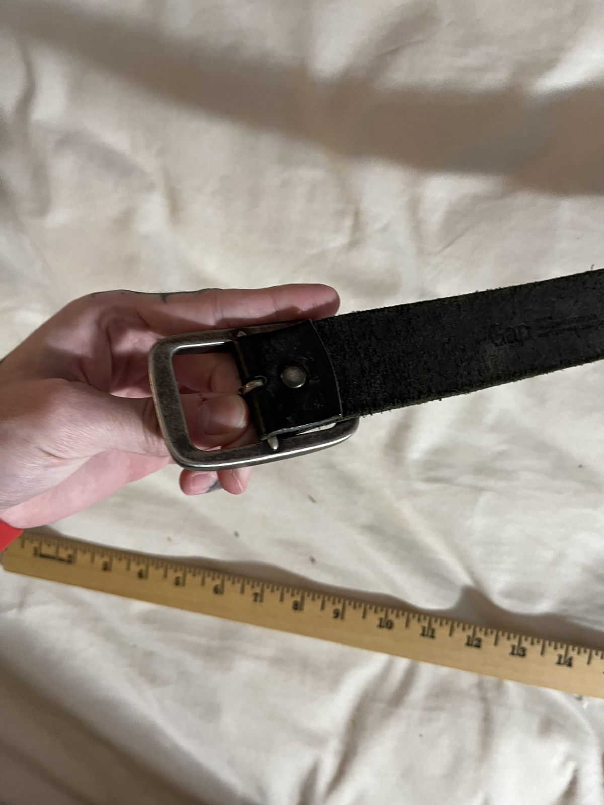 Other Black leather belt Size ONE SIZE - 4 Thumbnail