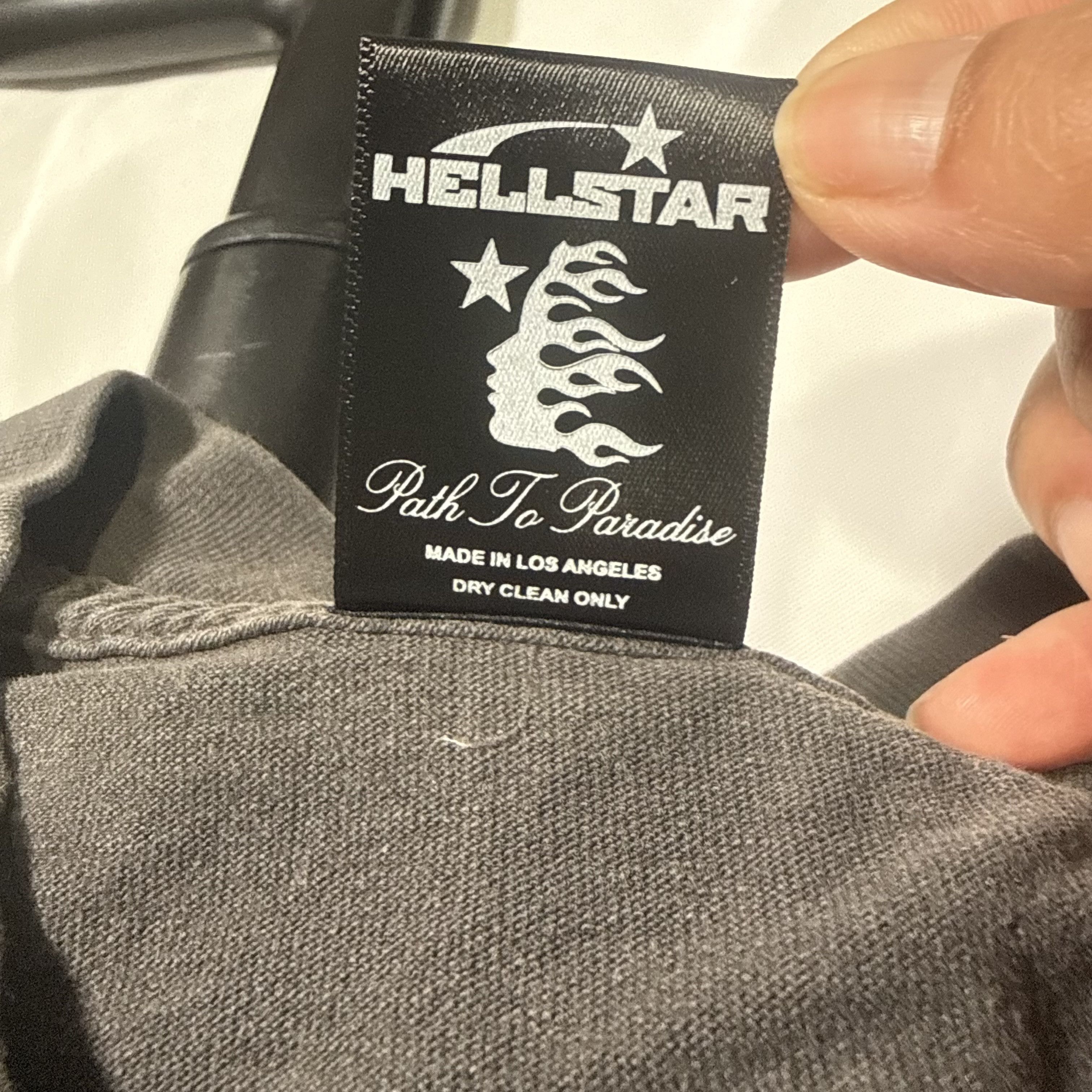 HELLSTAR Hellstar 2023 Exclusive Tour T-Shirt Faded Black Size US L / EU 52-54 / 3 - 7 Thumbnail