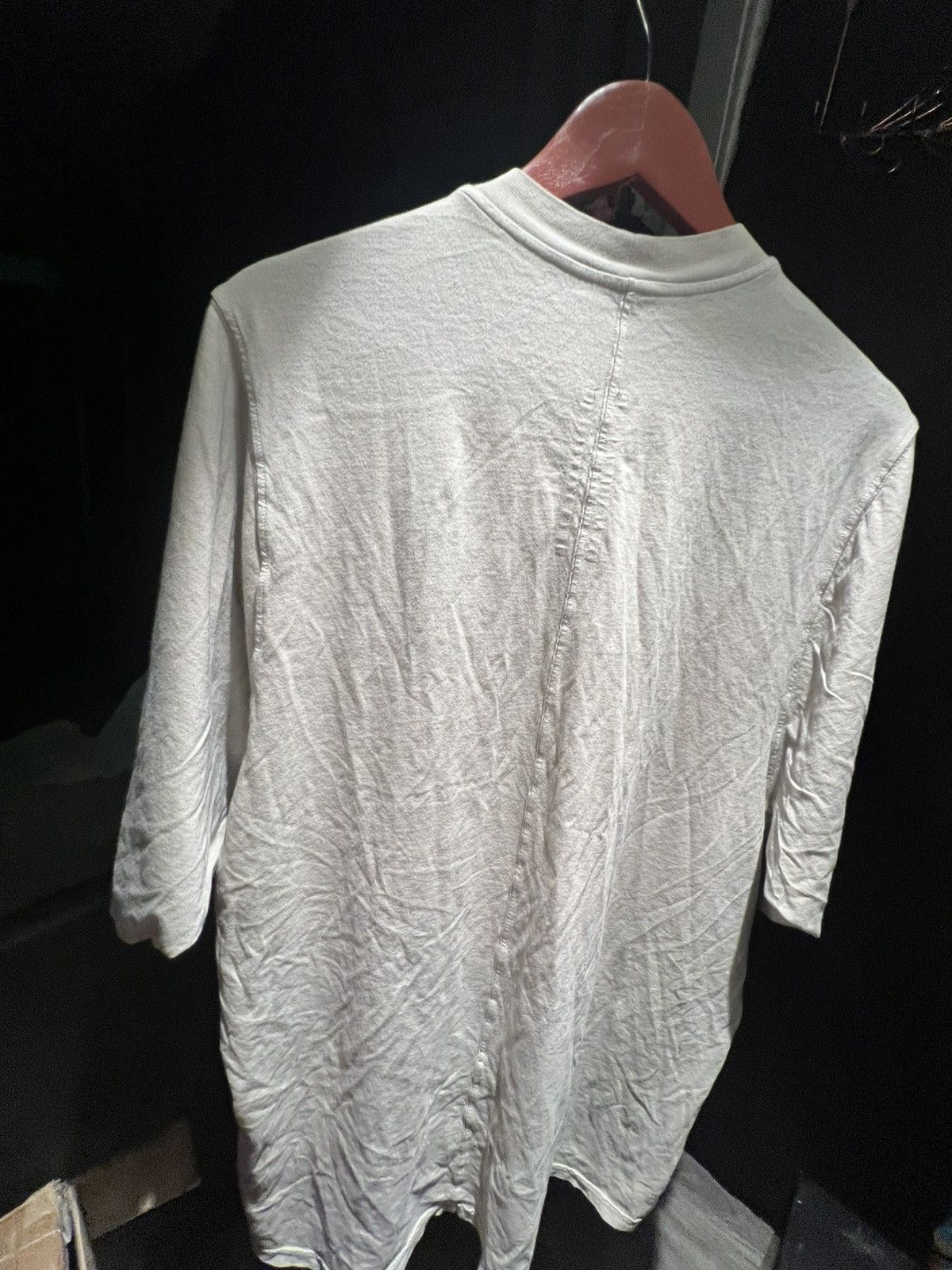 Rick Owens Beige Rick Owen’s Short sleeve T-Shirt Size US XS / EU 42 / 0 - 6 Thumbnail