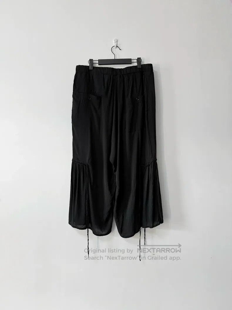 Yohji Yamamoto Yohji Yamamoto size 2 19SS Scandal Wide-Leg Cropped Pants w Size US 28 / EU 44 - 3 Thumbnail