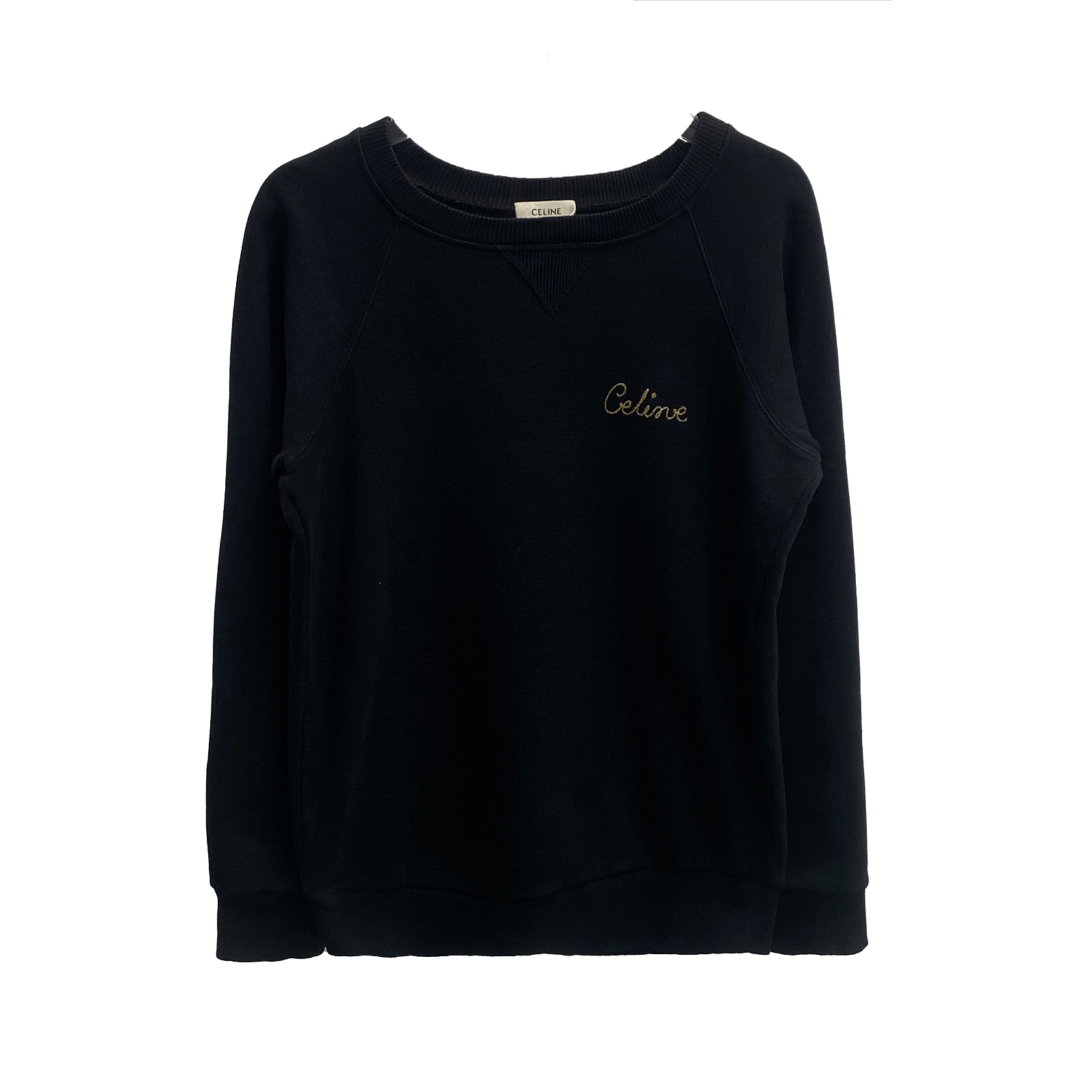 Celine Celine Embroidered Logo Sweatshirt Size XS Size XS / US 0-2 / IT 36-38 - 1 Thumbnail