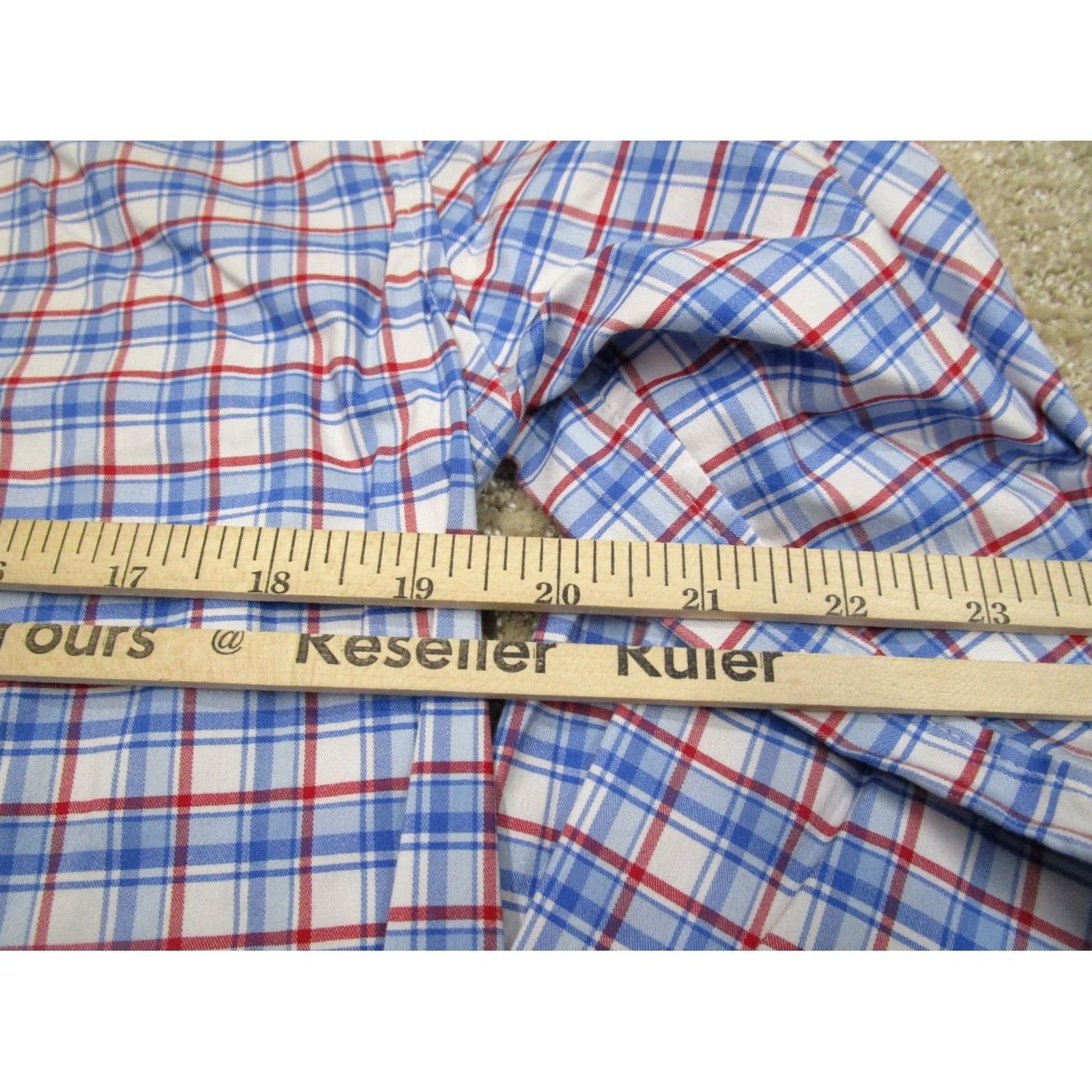 Vineyard Vines Vineyard Vines Shirt Men Small Blue Plaid OTG Long Sleeve Size US S / EU 44-46 / 1 - 5 Thumbnail
